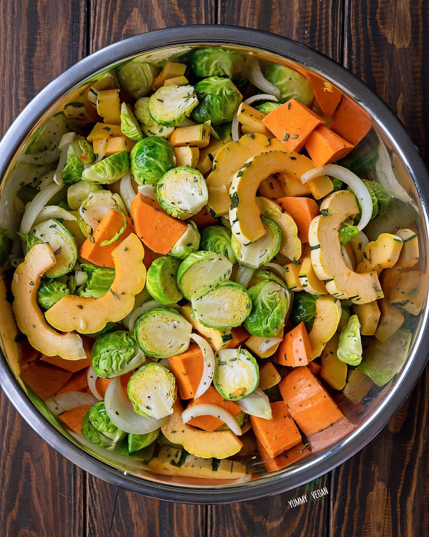 Sweet Chipotle & Roasted Vegetable Quinoa Bowl
