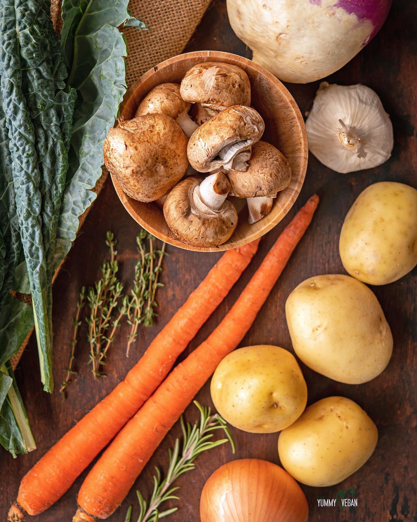 Comforting Vegan Winter Vegetable Pie