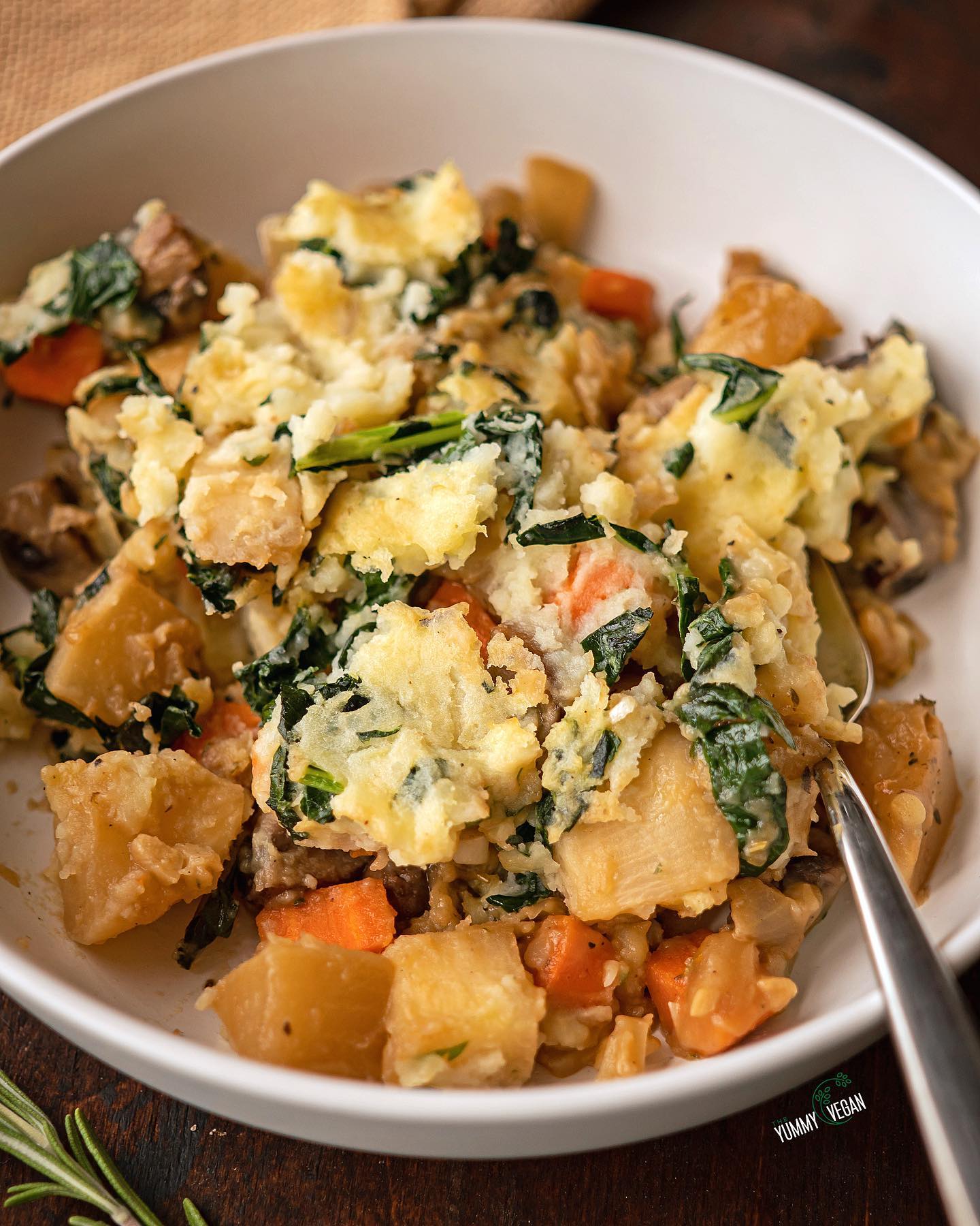 Comforting Vegan Winter Vegetable Pie