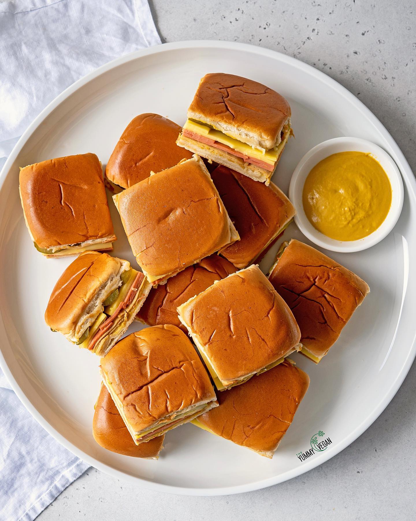 Vegan Cuban Sliders Inspired by South Florida