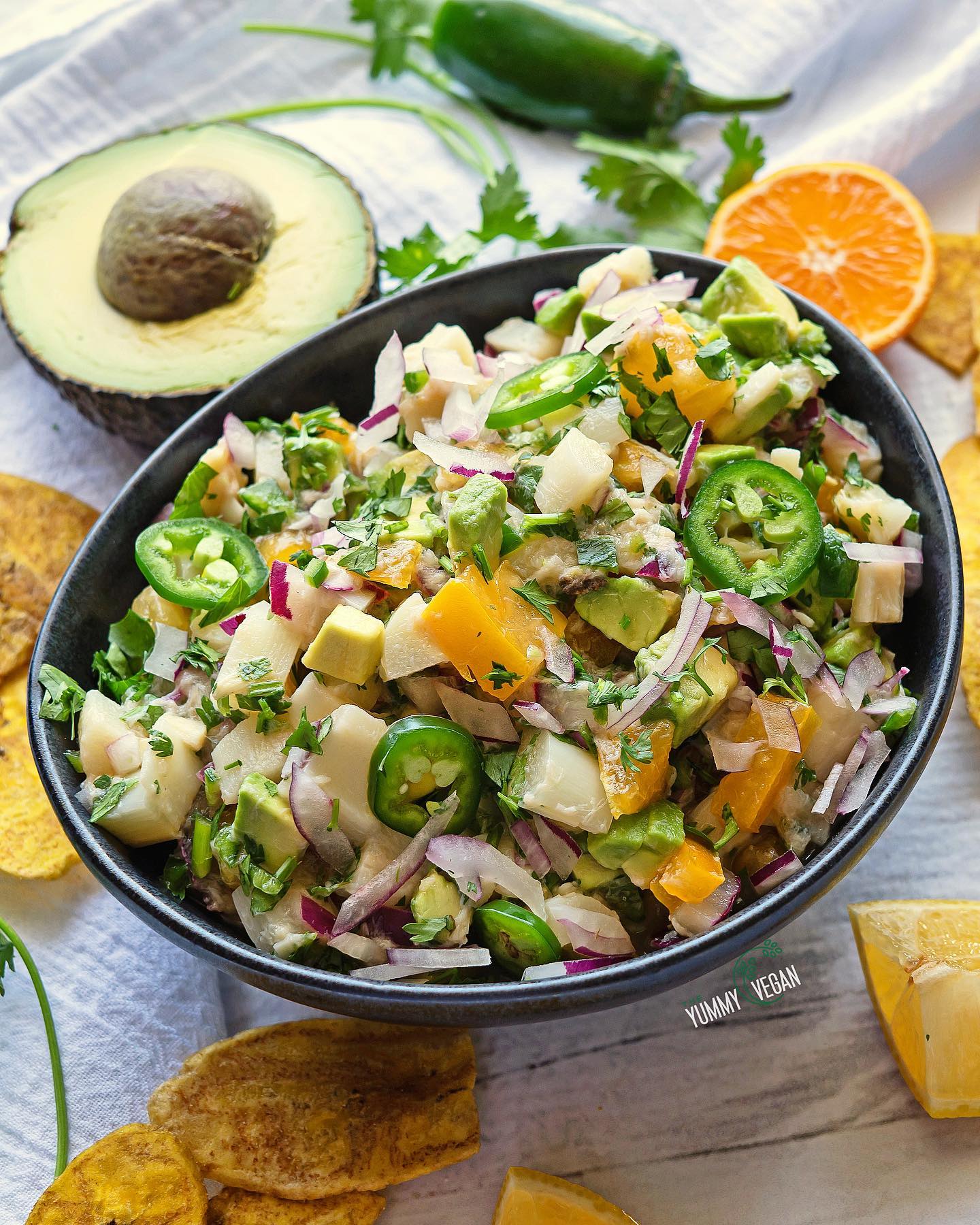 Hearts of Palm Ceviche