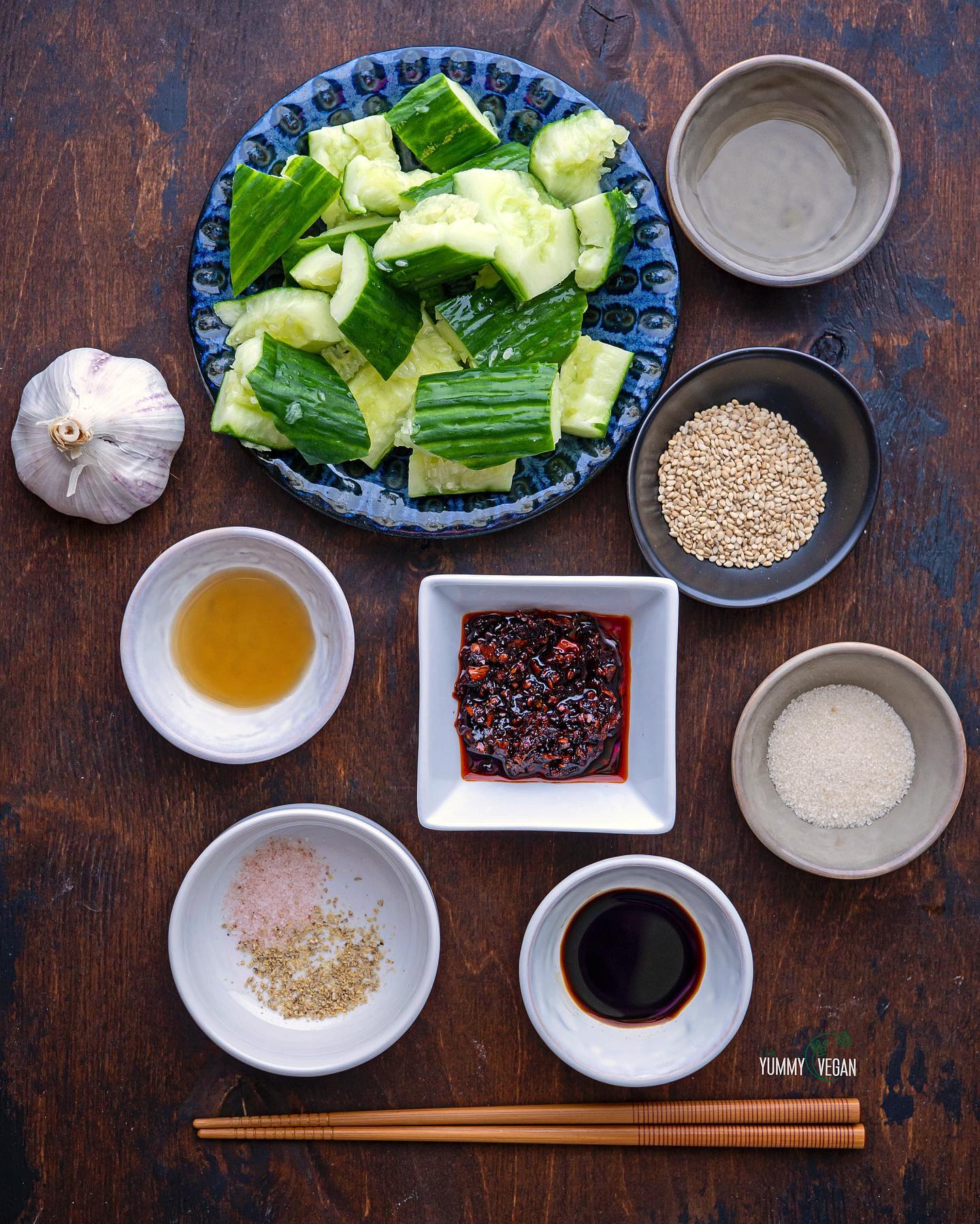 Refreshing Smashed Cucumber Salad