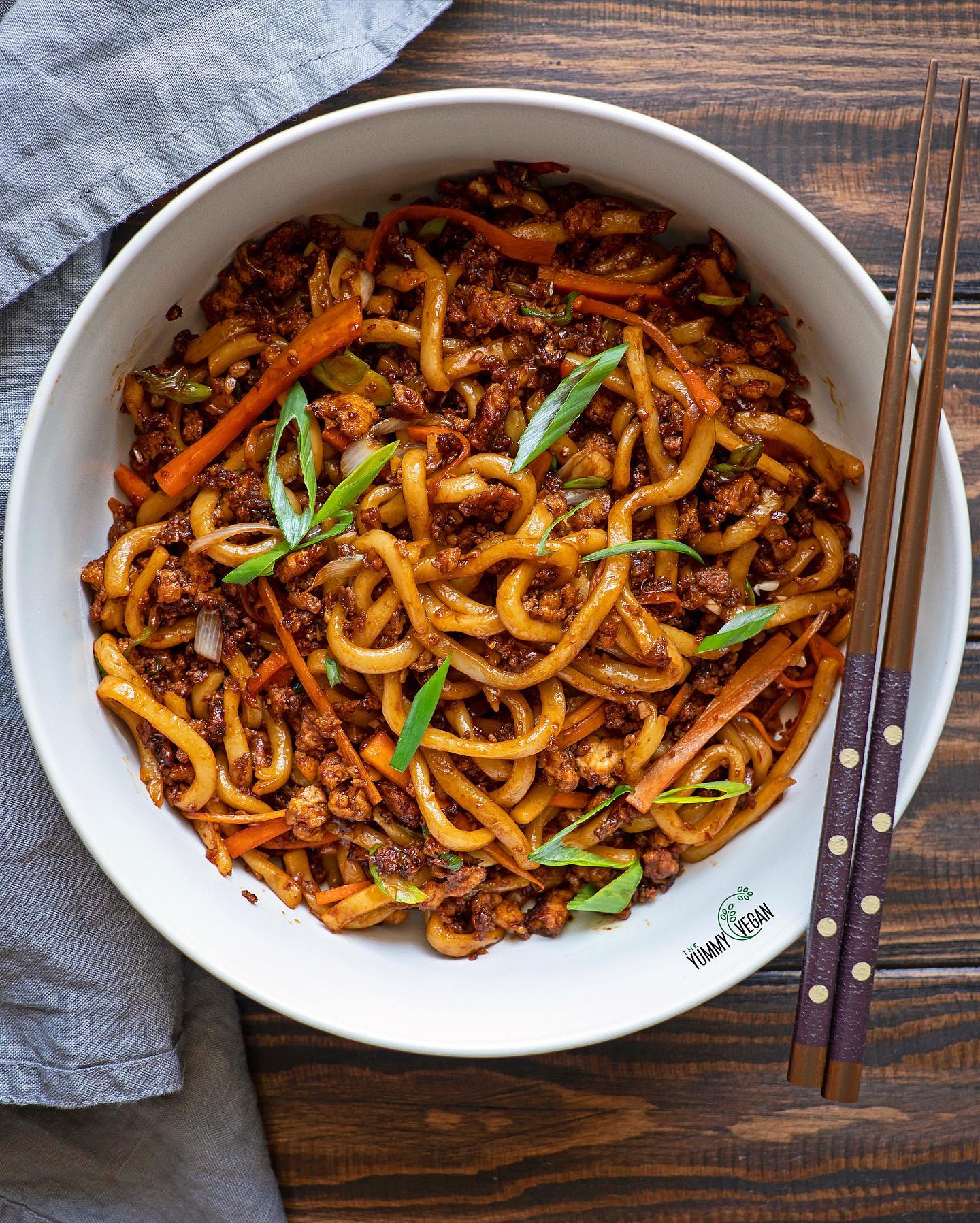 Spicy Udon Stir Fry
