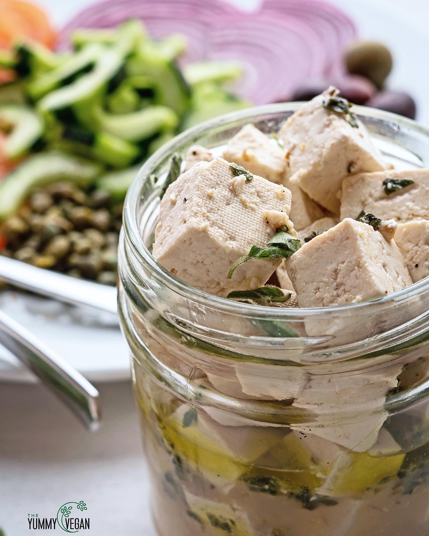 Tangy Tofu Feta