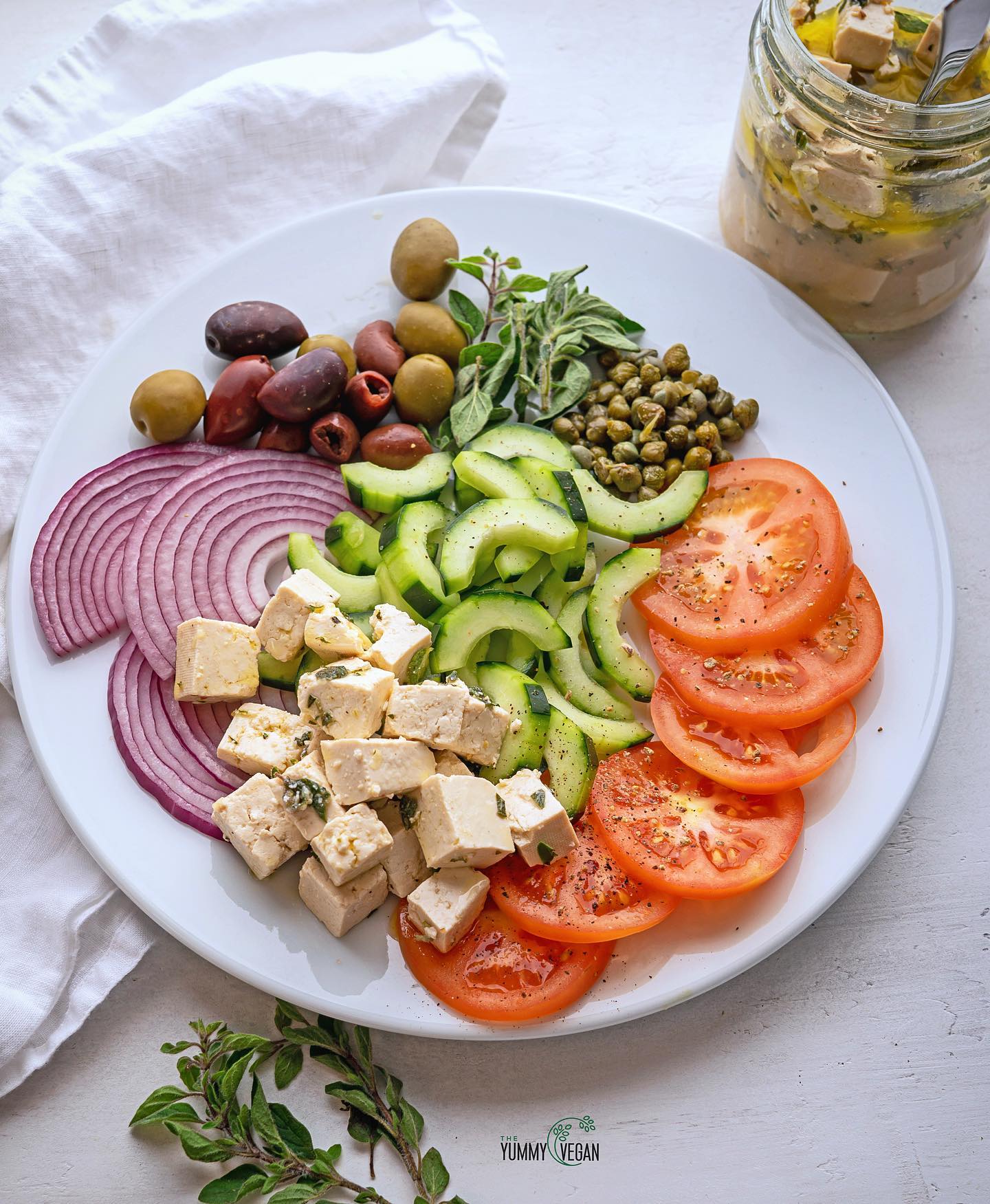 Tangy Tofu Feta