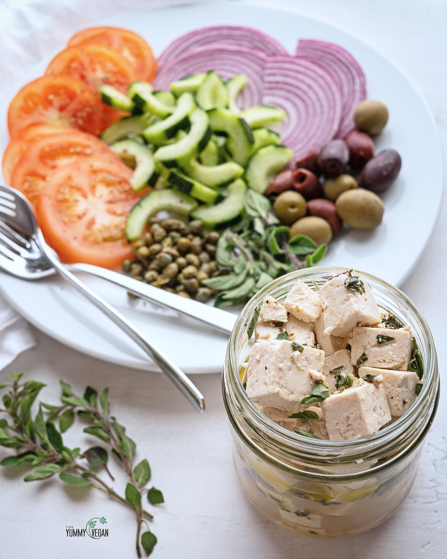 Tangy Tofu Feta