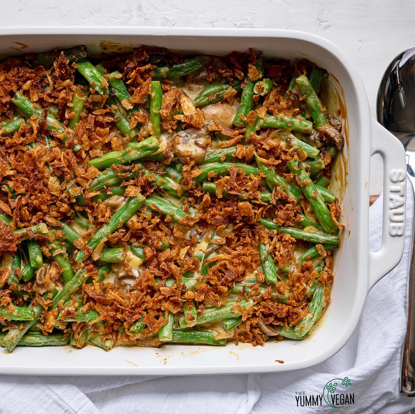 Vegan Classic Green Bean Casserole