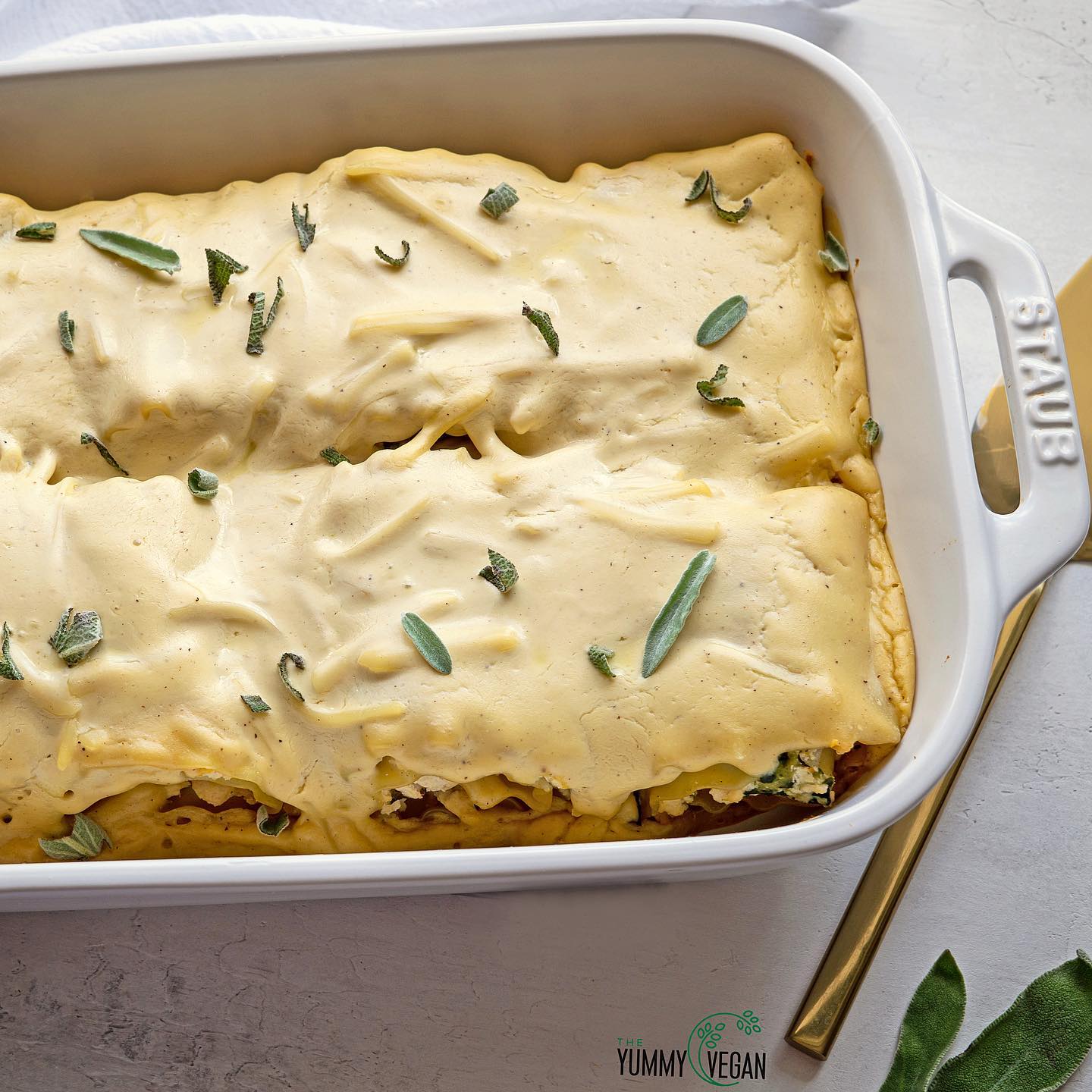 Butternut Squash Lasagna Roll Ups