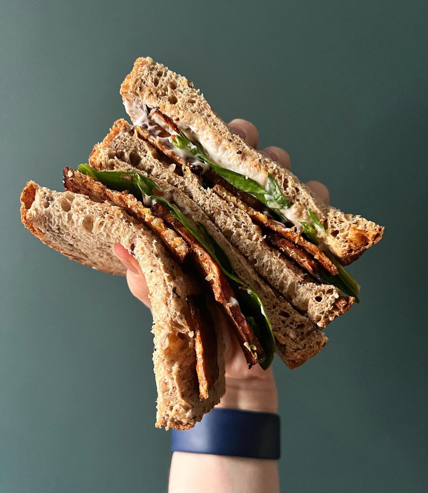 Smoky Oven-Baked Tempeh Bacon