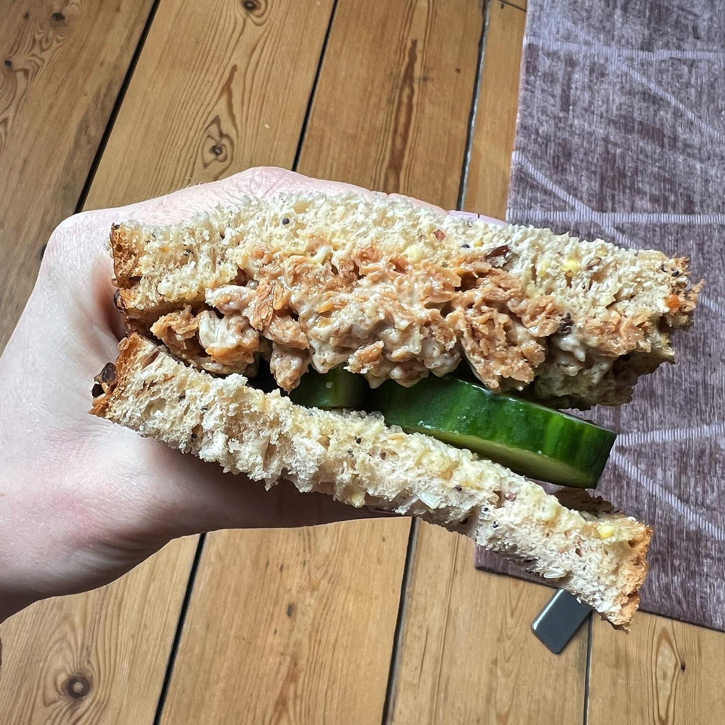 Simple Vegan Tuna Sandwich