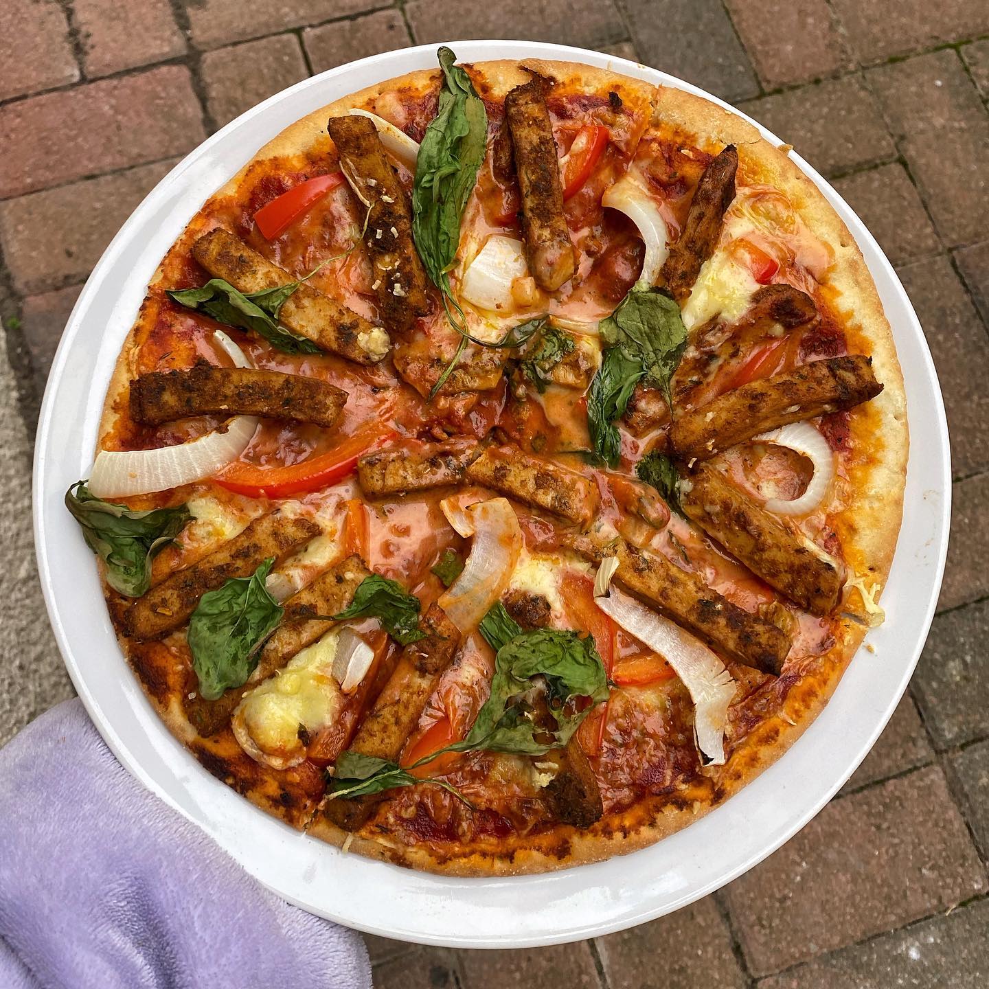 Cheaters Homemade Vegan Pizza