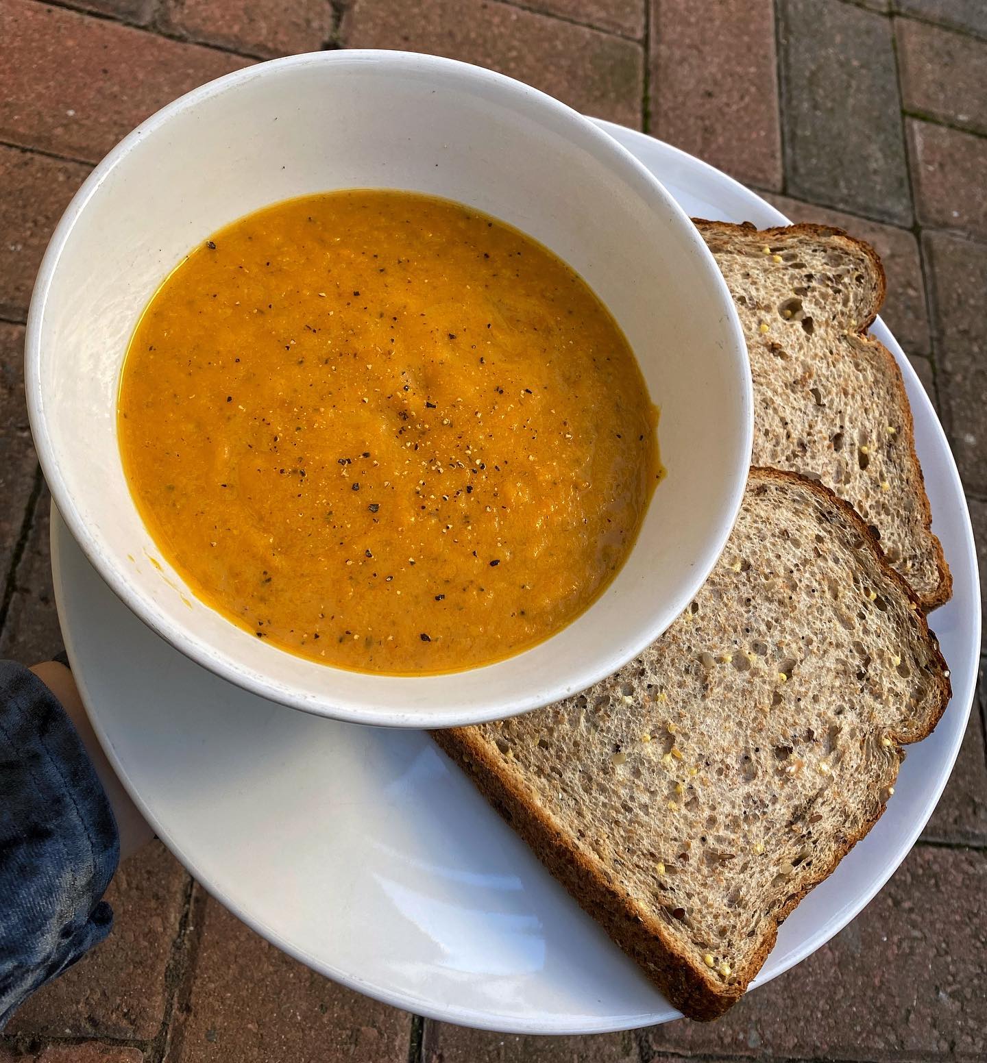 Carrot and Sweet Potato Soup