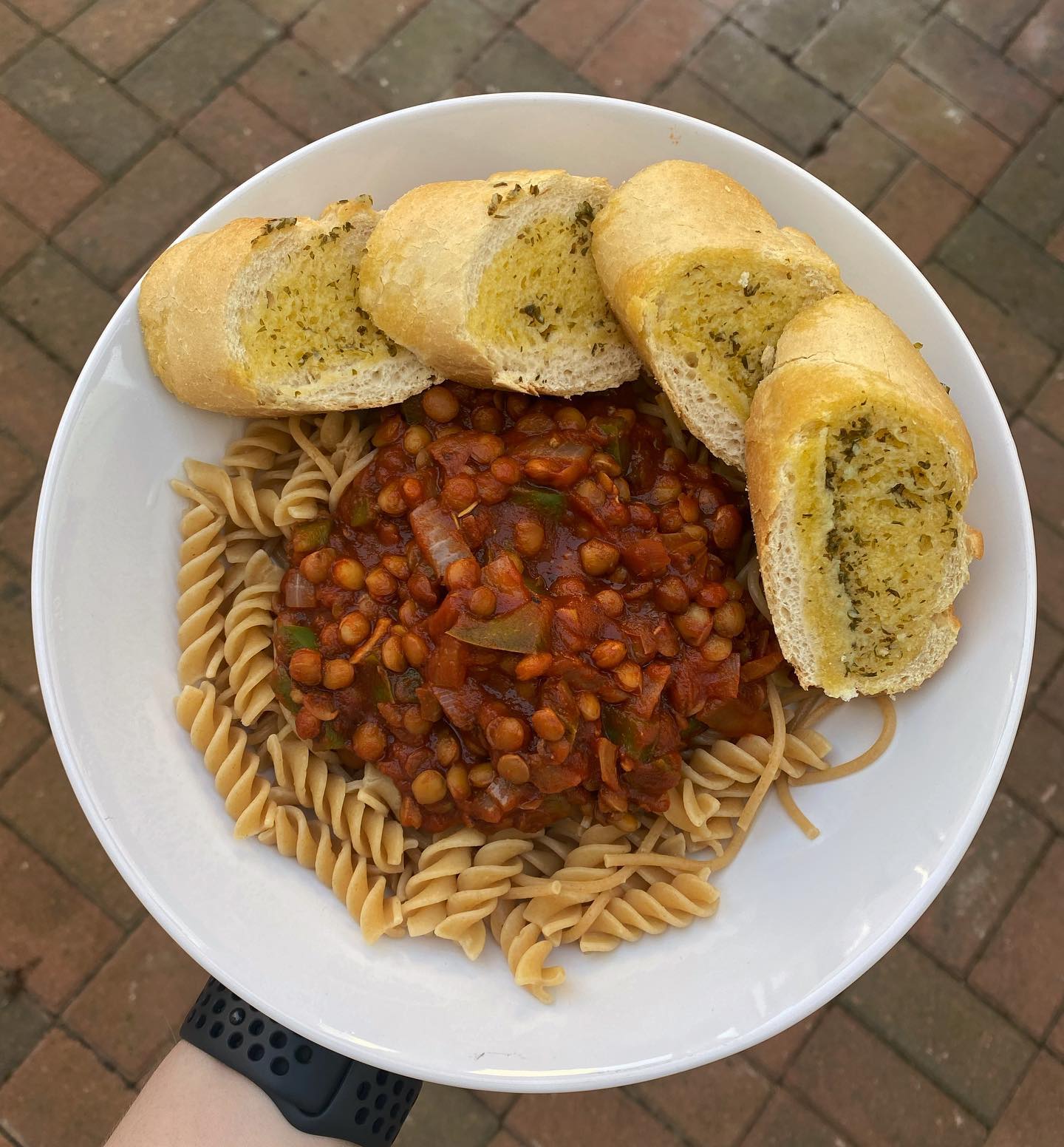 Quick Lentil Pasta Sauce
