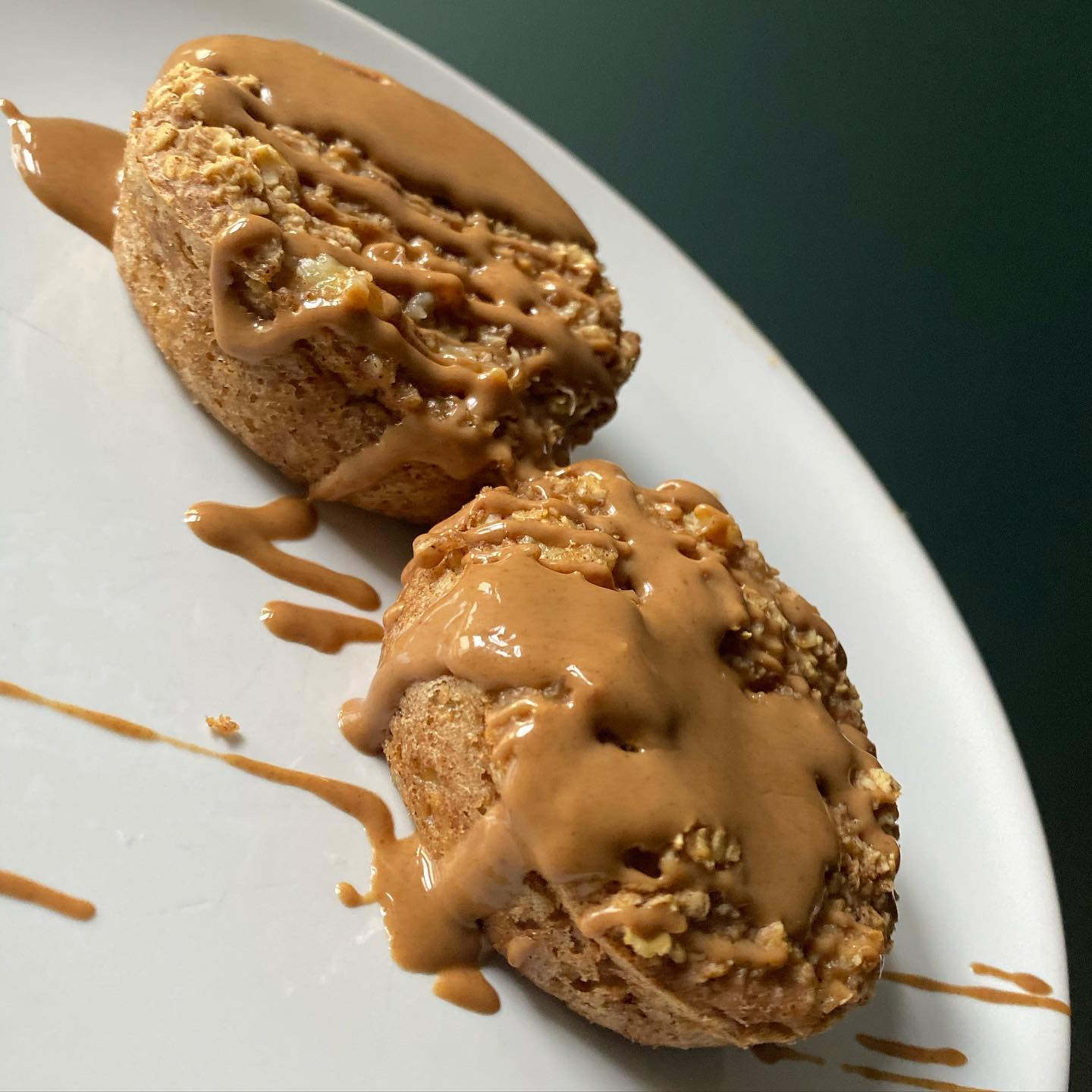 Banana Bread Baked Oat Cakes