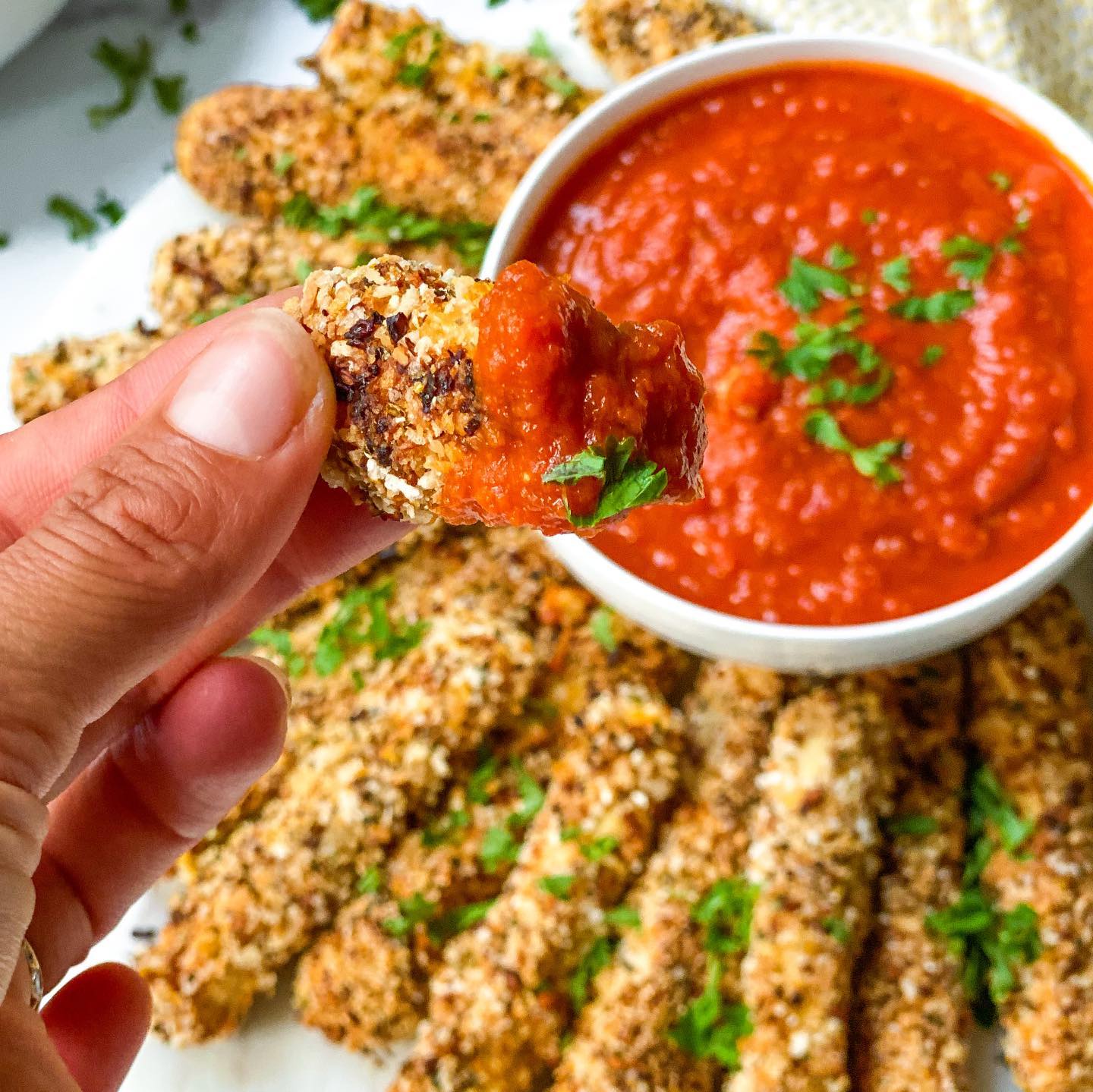 Gf Vegan Hearts of Palm Mozzarella Sticks