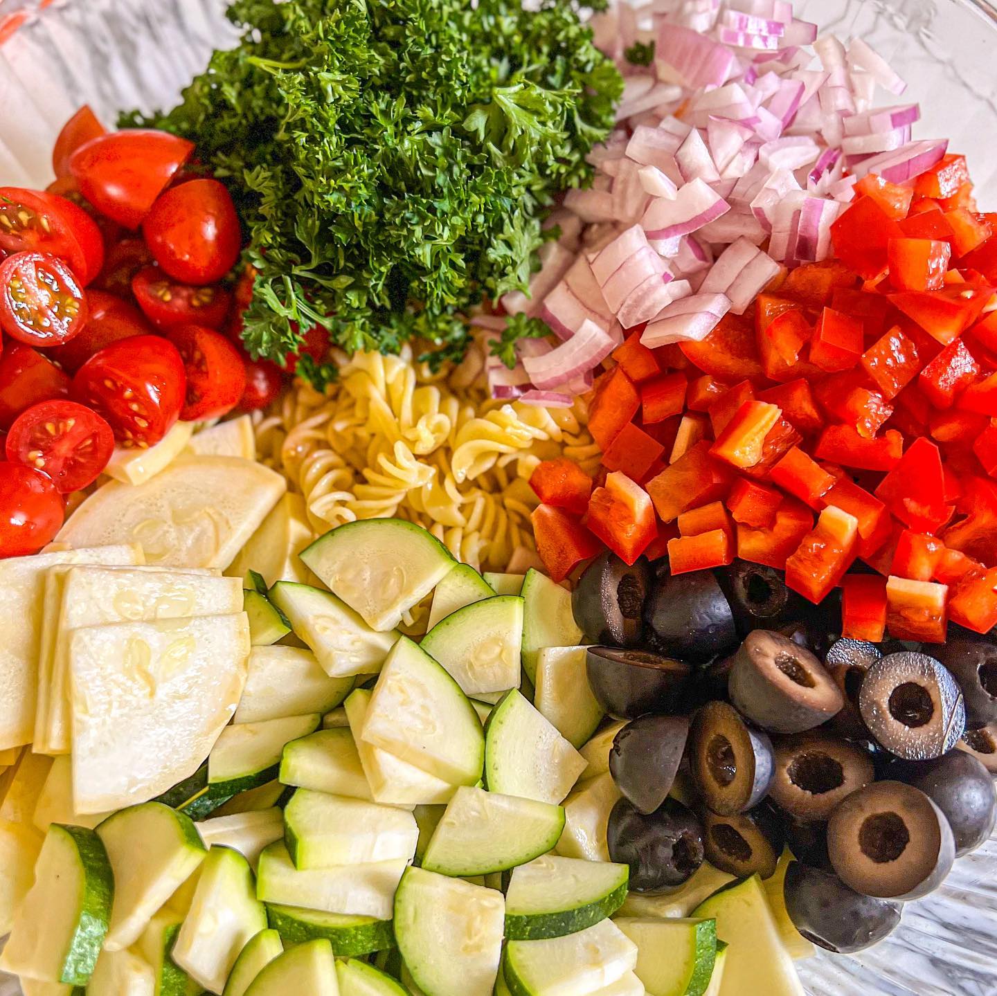 Lemon Poppyseed Summer Pasta Salad