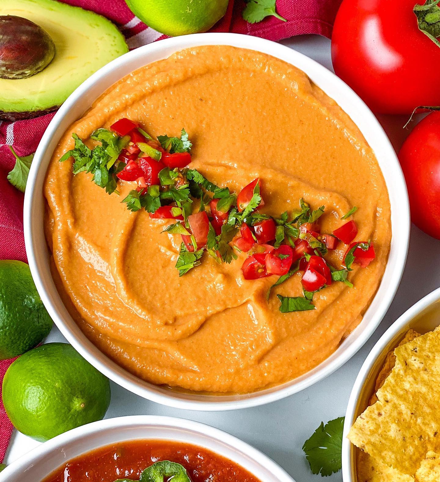 Creamy Vegan Queso Fiesta Dip