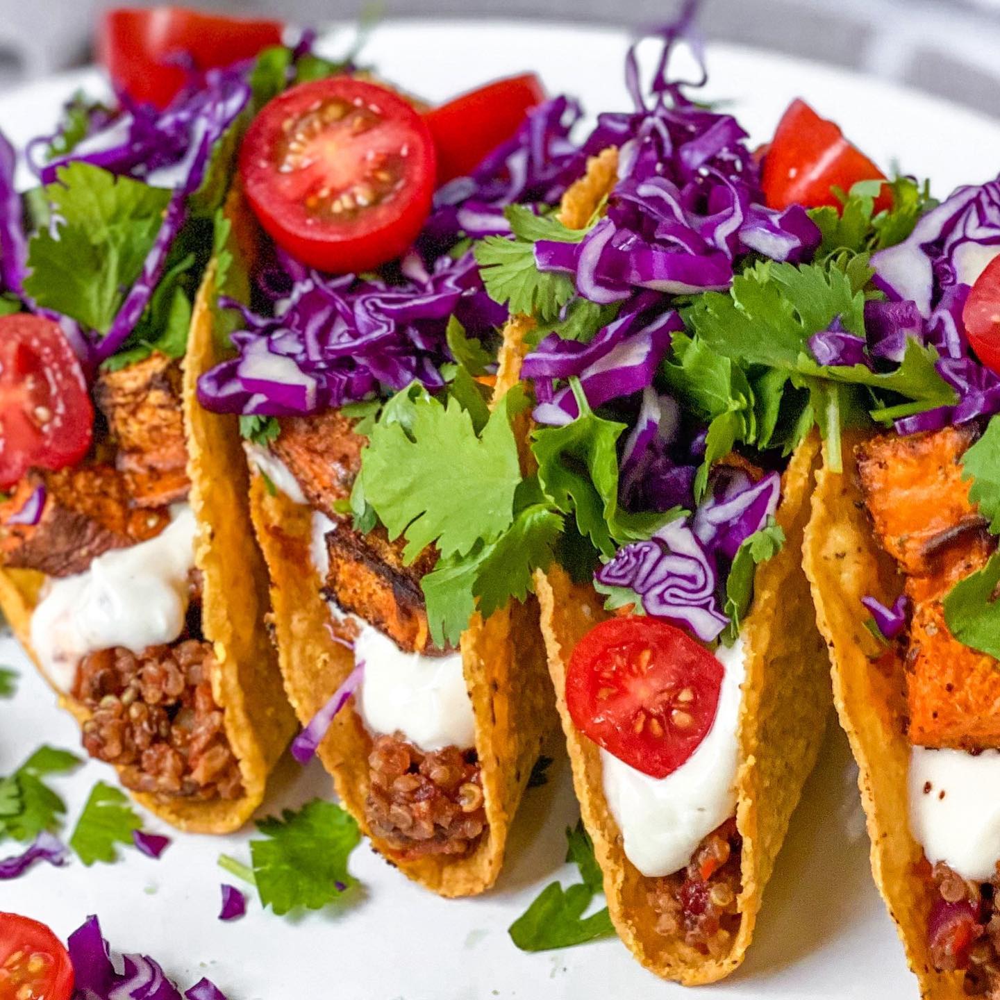 Sweet Potato Quinoa Tacos