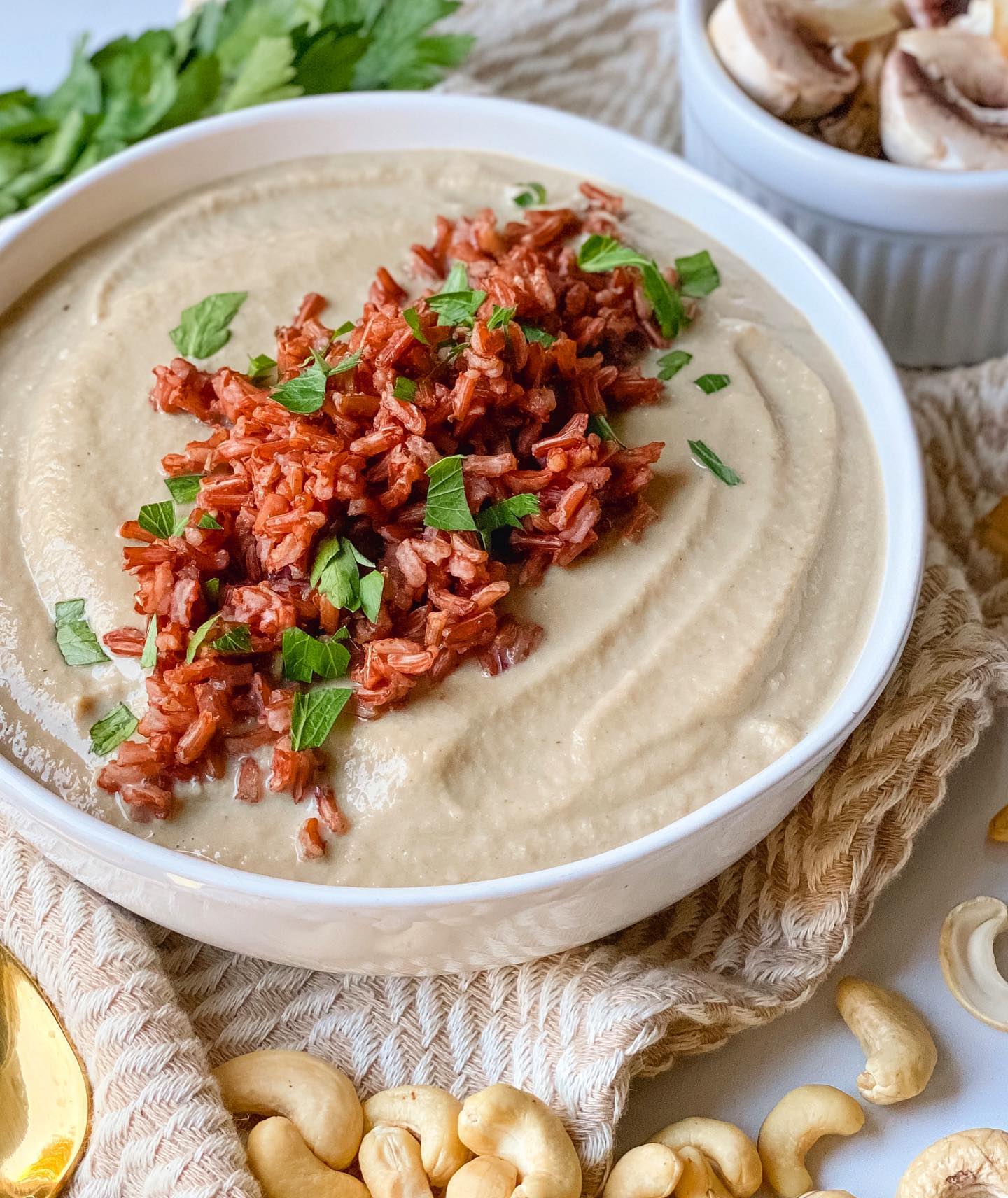 Creamy Cauliflower Umami Soup