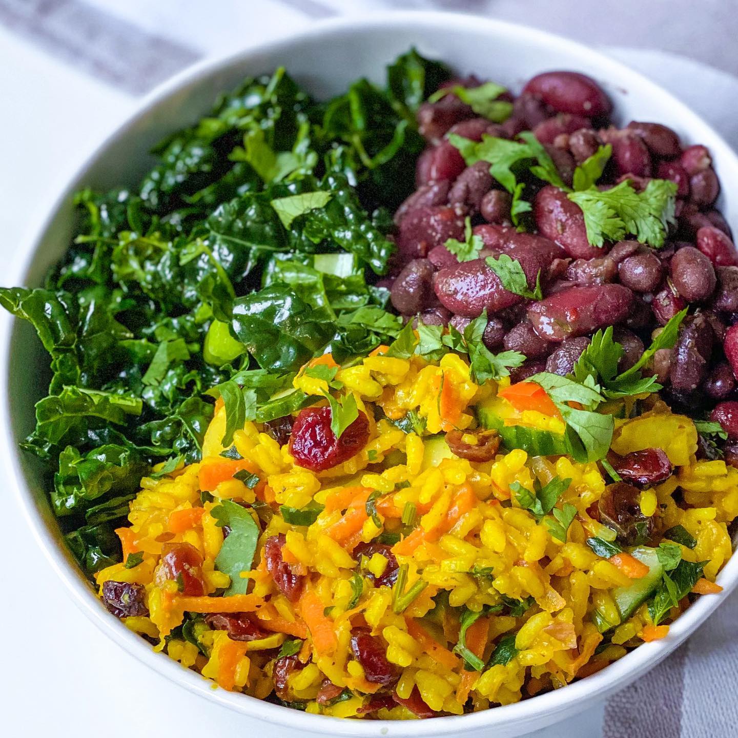 Caribbean Red Beans and Tropical Turmeric Rice