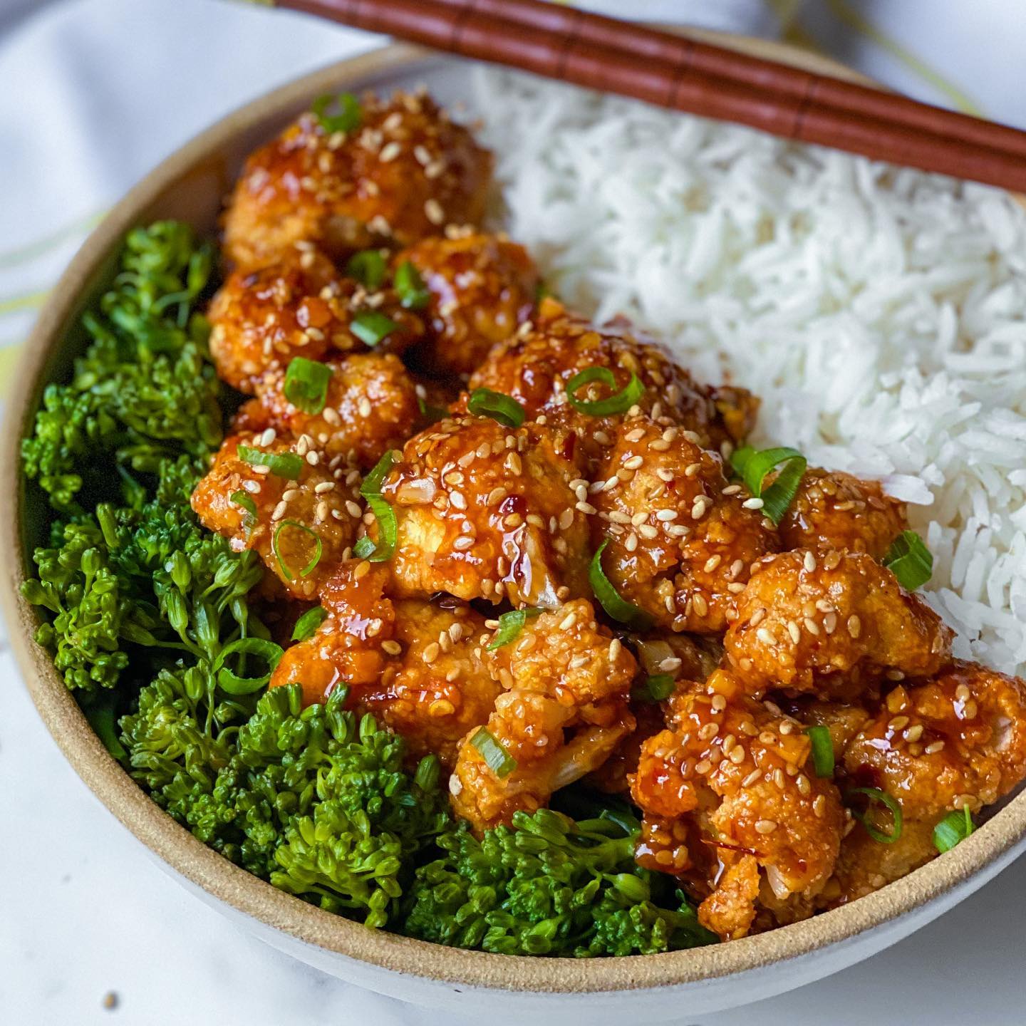 Better Than Takeout Sesame Cauliflower