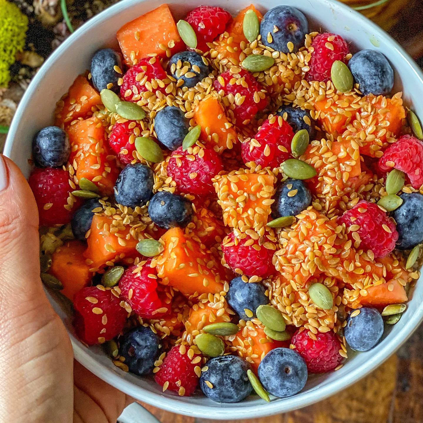 Fresh and Fruity Zucchini Oat Bowl