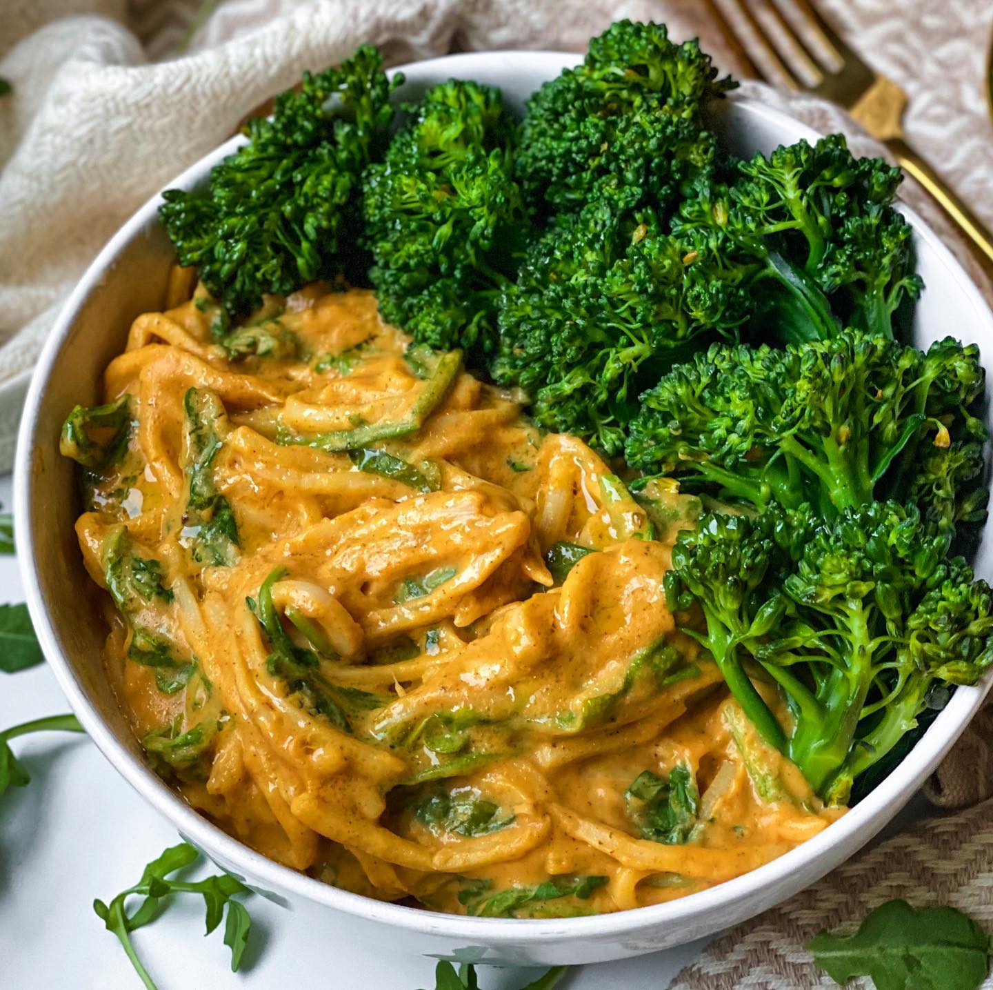 Creamy Vegan Pumpkin Pasta
