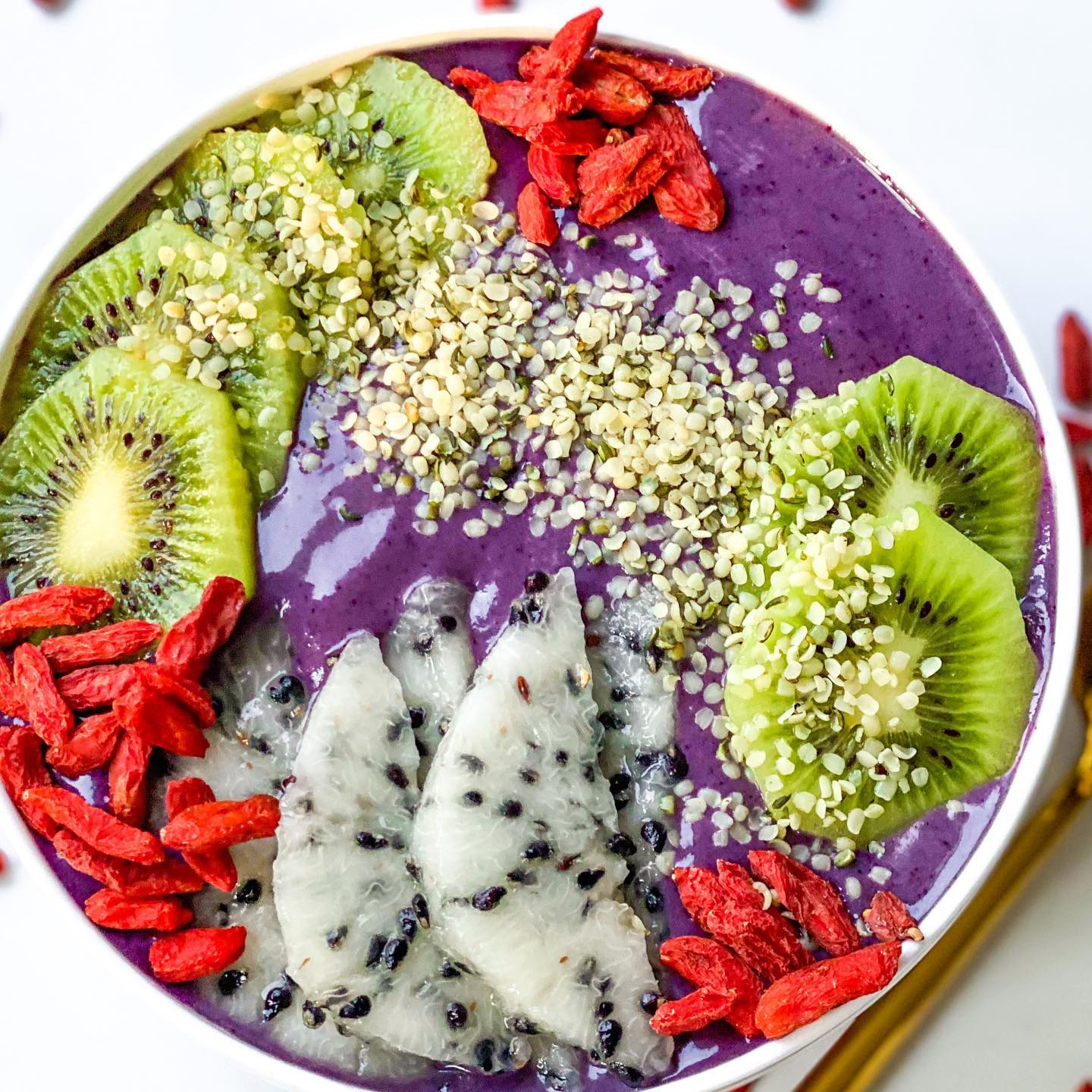 Purple Superfood Smoothie Bowl