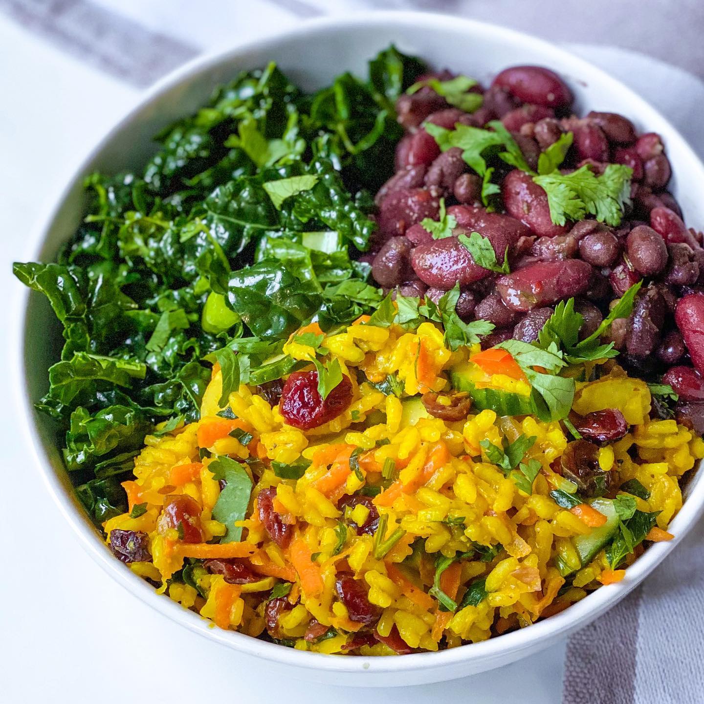 Caribbean Red Beans with Tropical Turmeric Rice