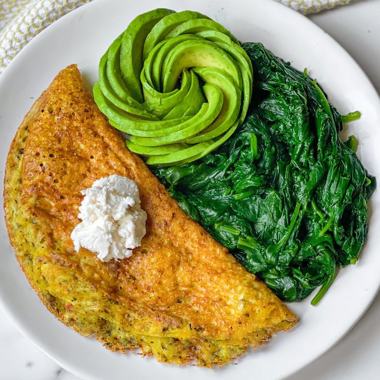 5-Ingredient Vegan Chickpea Flour Omelette