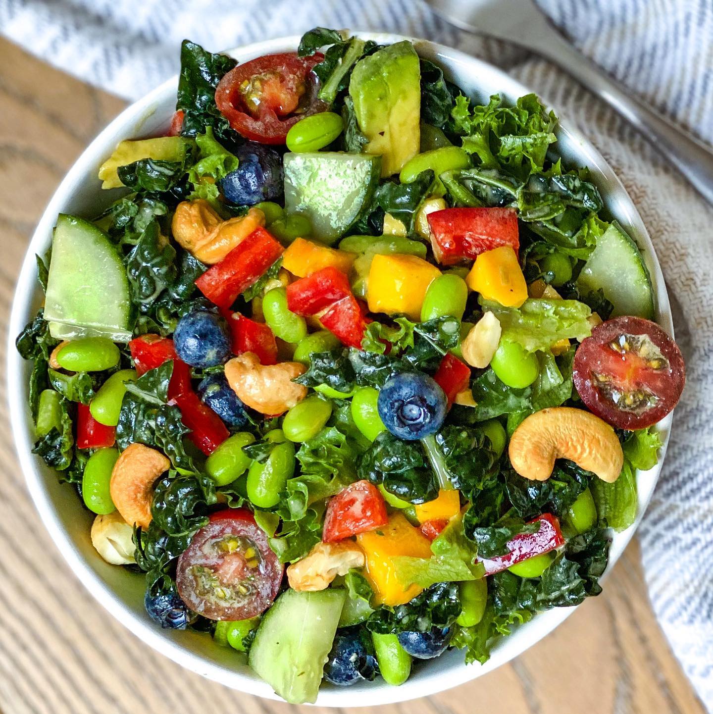 Eat the Rainbow Summer Salad