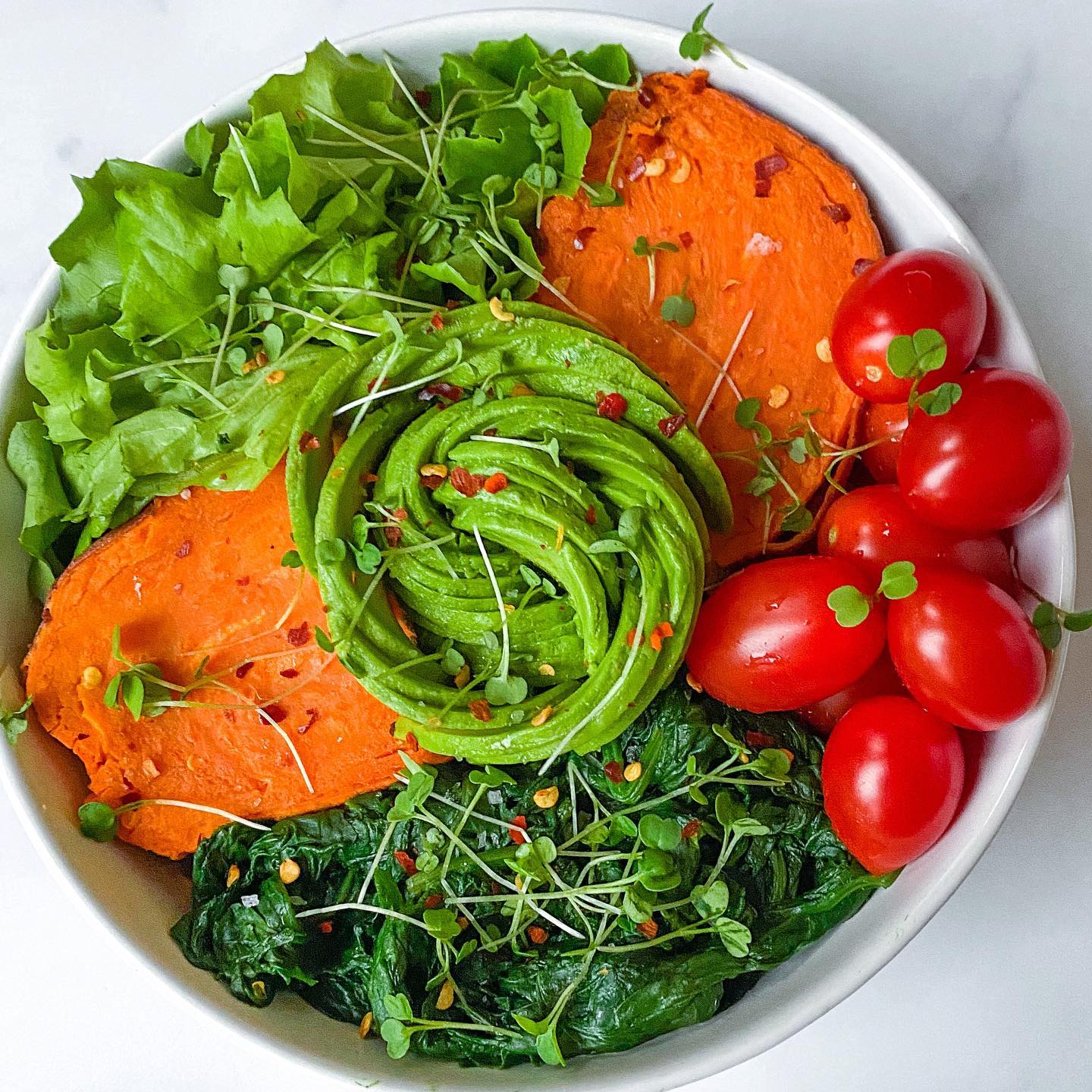 Sweets and Greens Nourish Bowl