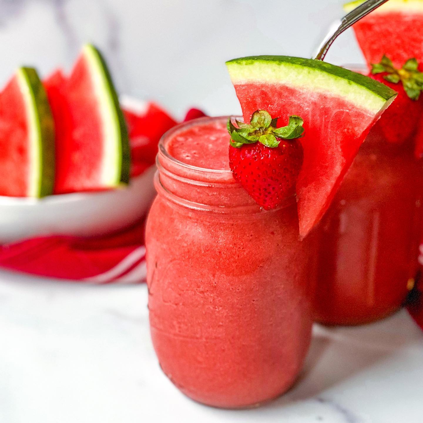 Simple Three-Ingredient Watermelon Smoothie