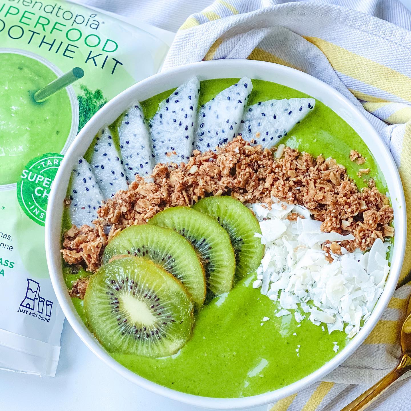 Quick Blendtopia Smoothie Bowl