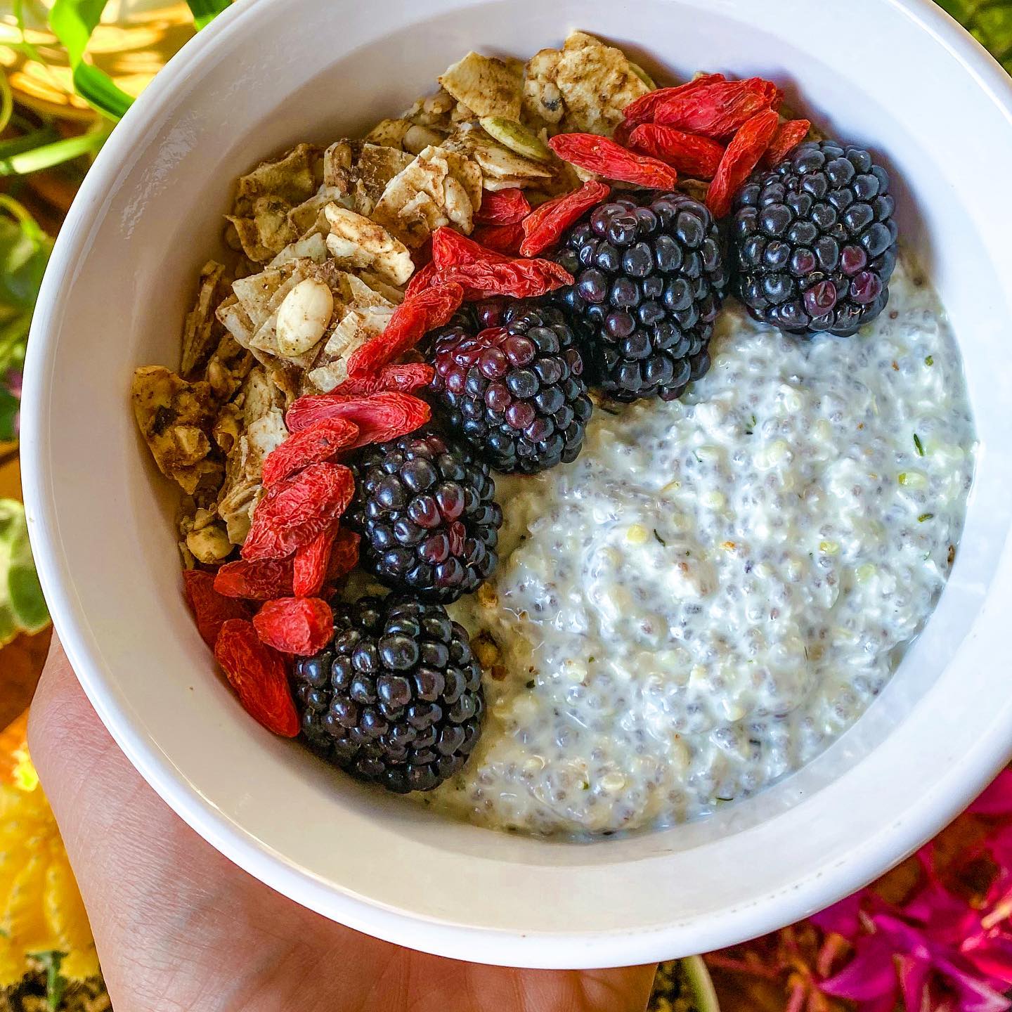 Lemon Hemp Chia Pudding