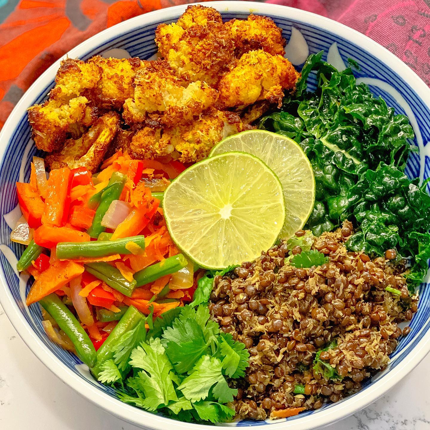 Turmeric Coconut Lentil Bowl