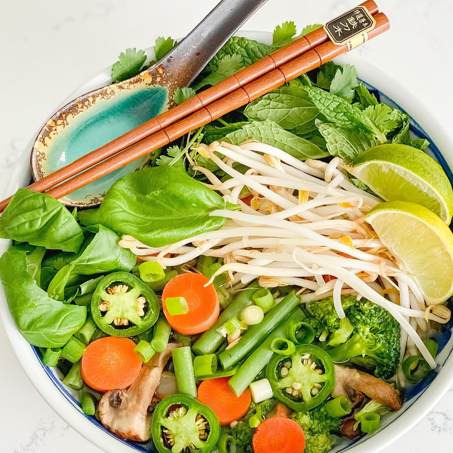 Vegan Pho Noodle Soup