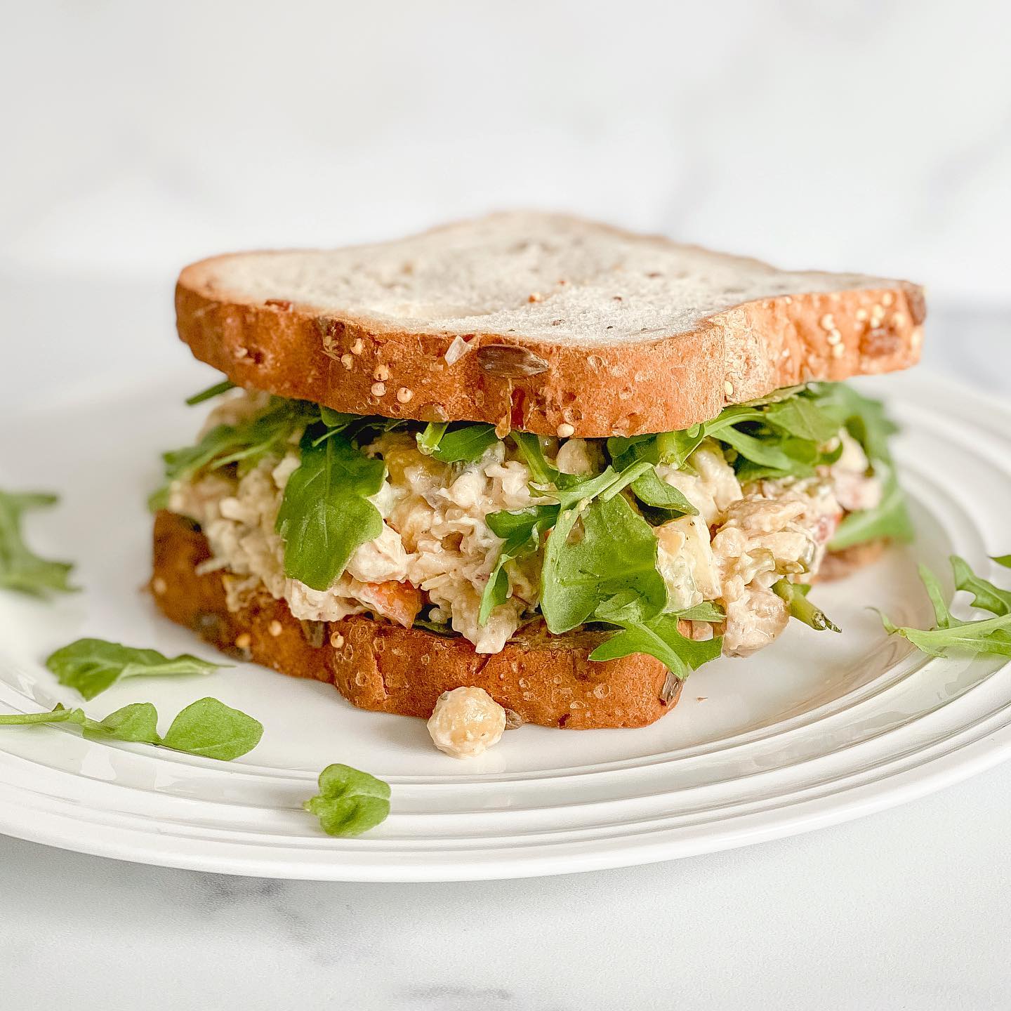 Vegan No-Tuna Salad Sandwich