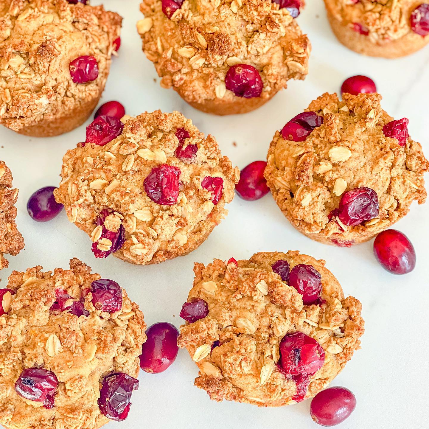 Cranberry Orange and Cardamom Muffins