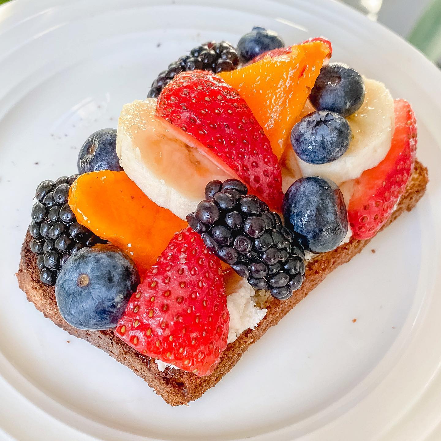 Fruity Ricotta Breakfast Toast