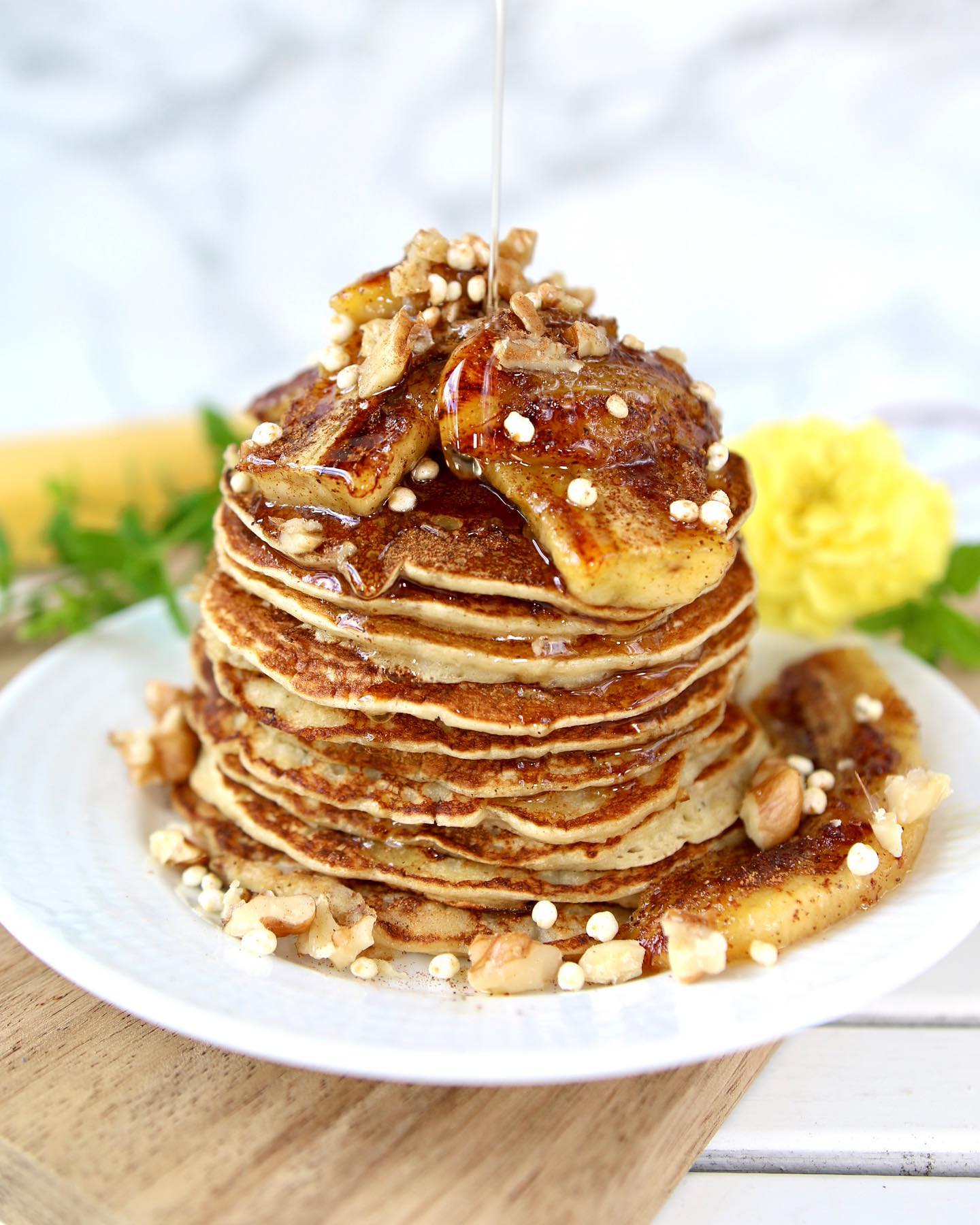 Easy Vegan Banana Pancakes