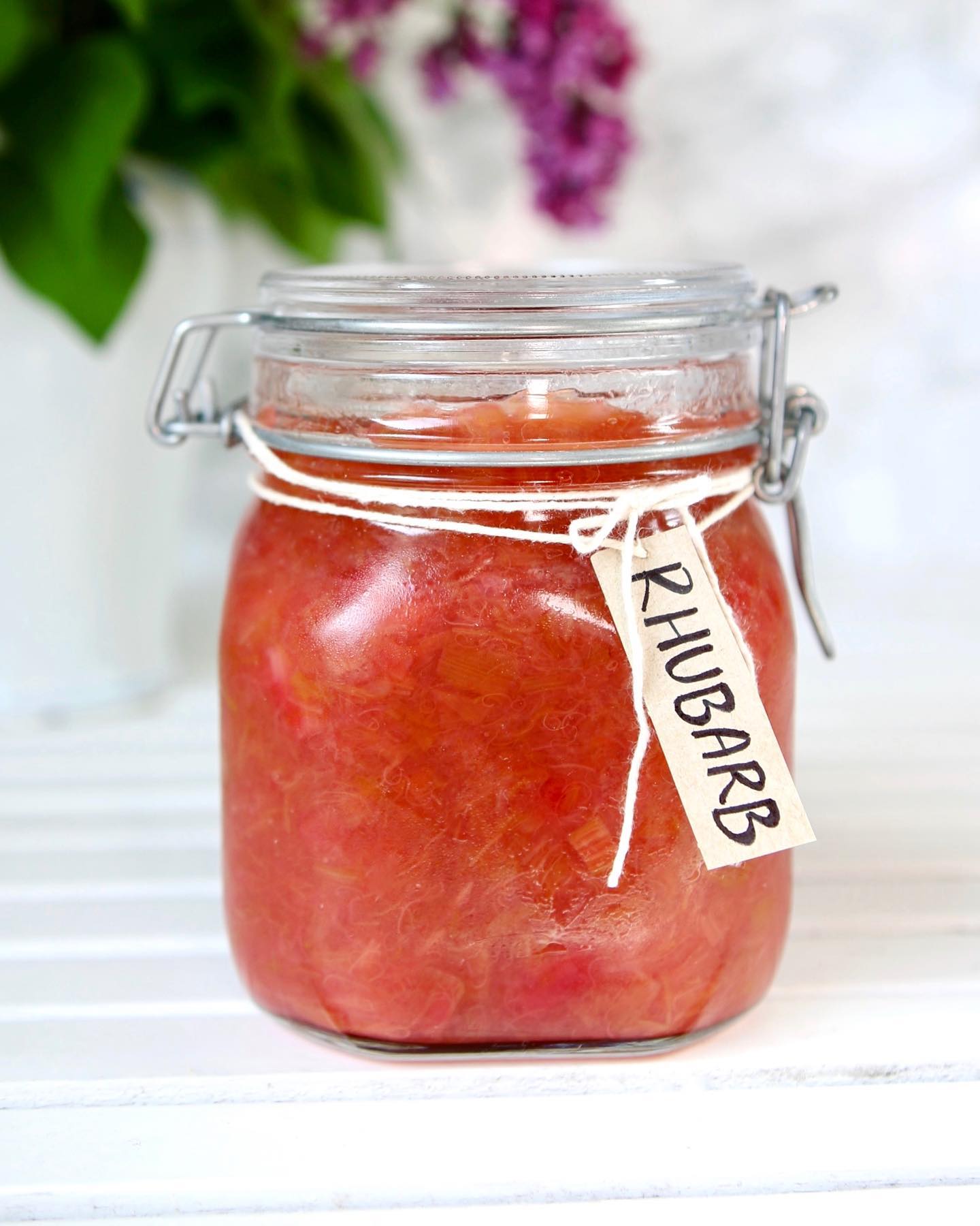 Easy Homemade Rhubarb Jam