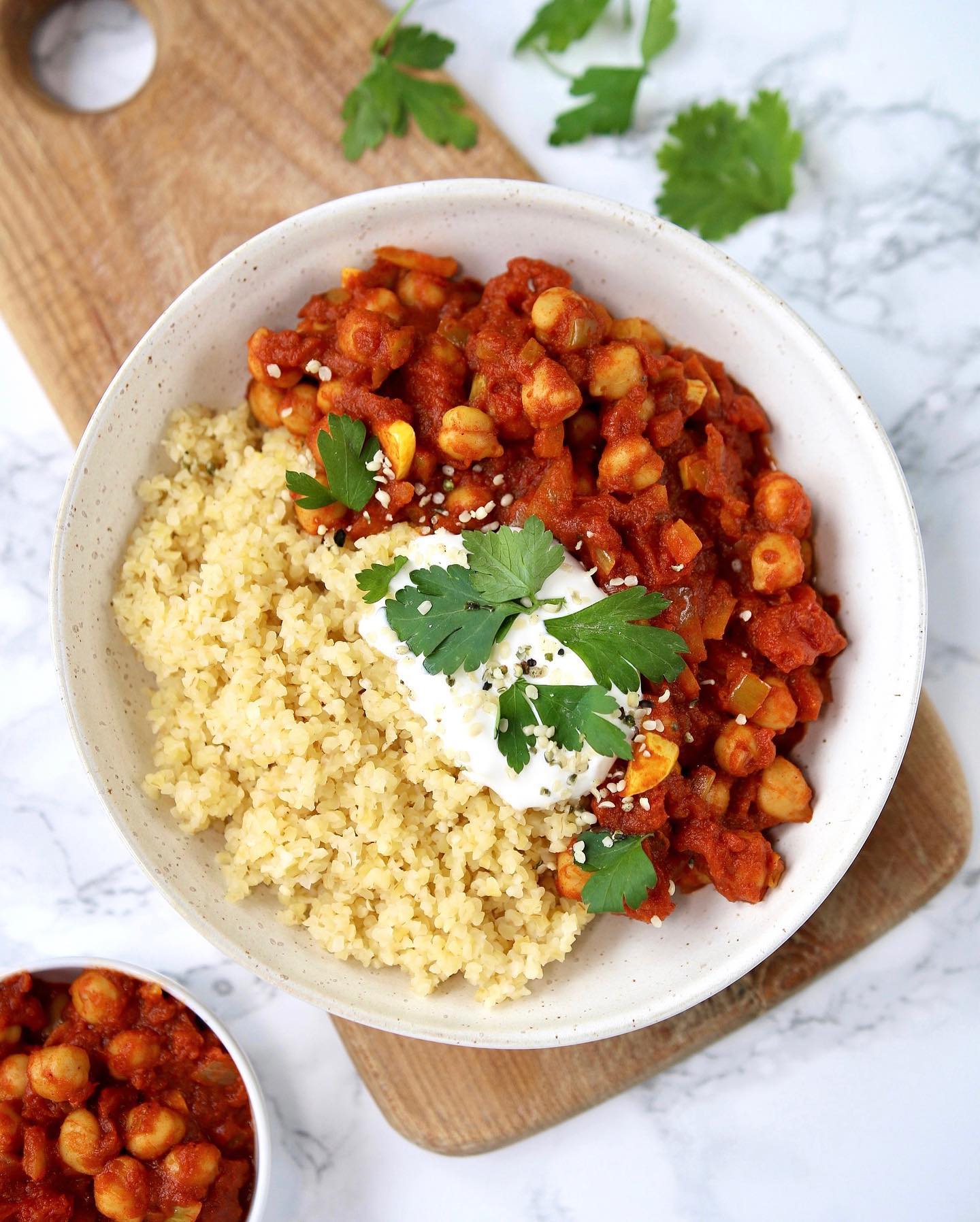Tikka Masala Chickpea Stew