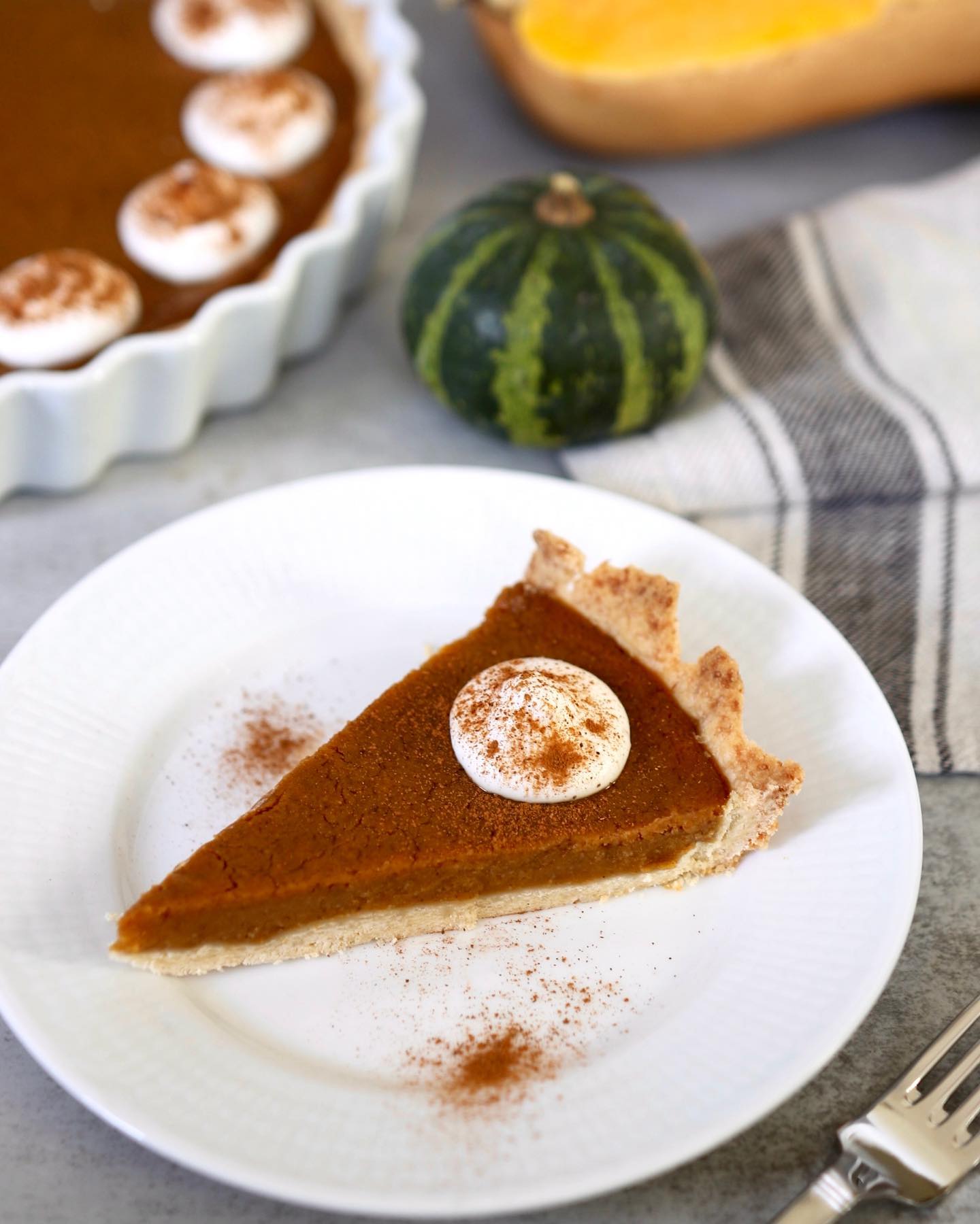 Homemade Vegan Pumpkin Pie