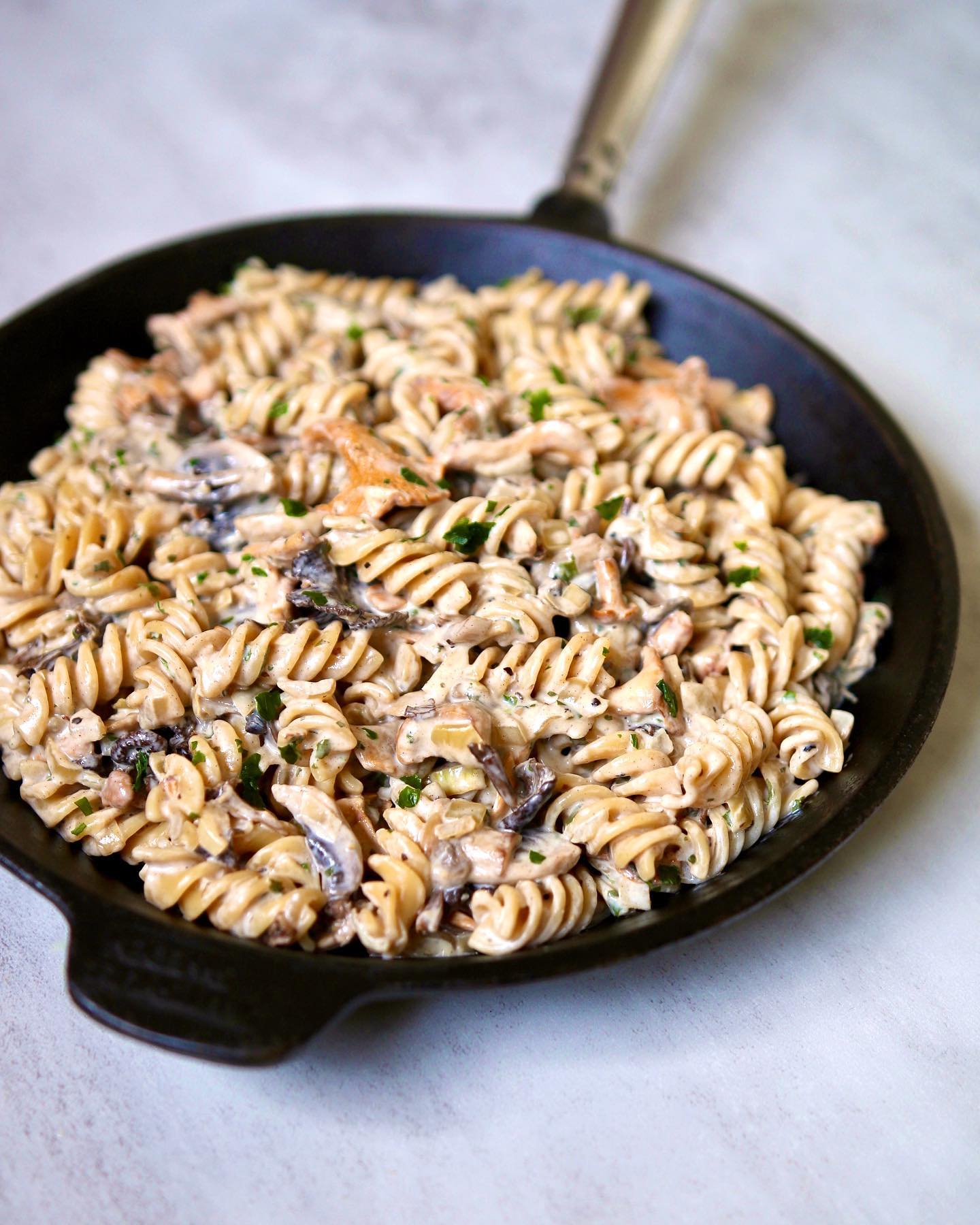 Creamy Vegan Mushroom Pasta