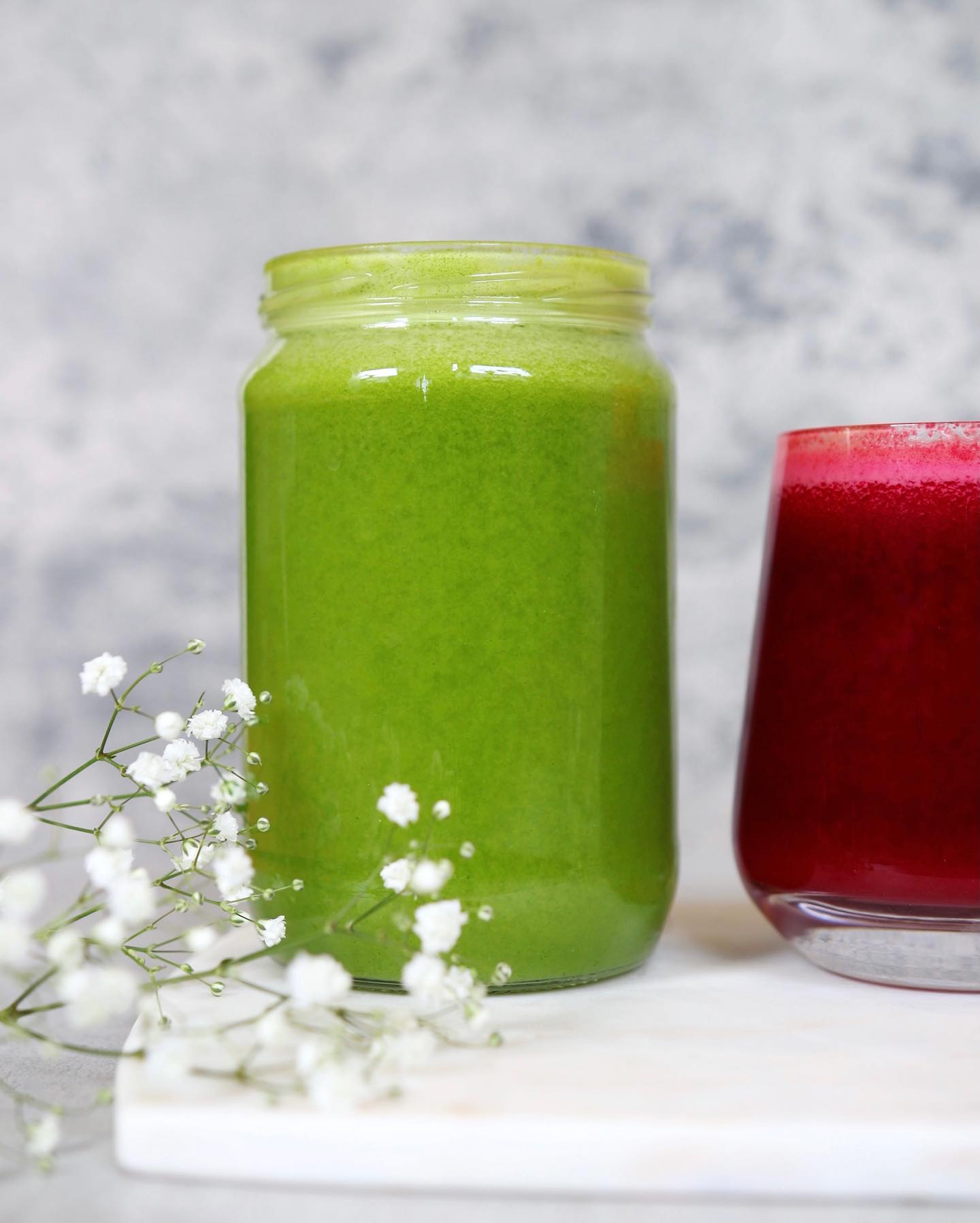 Refreshing Green Beet Carrot Juices