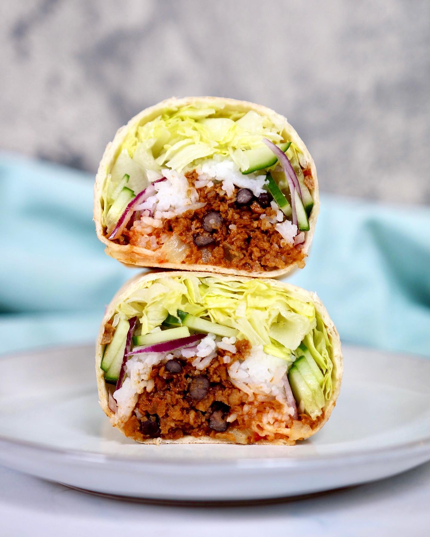 Easy Vegan Taco-Inspired Burrito