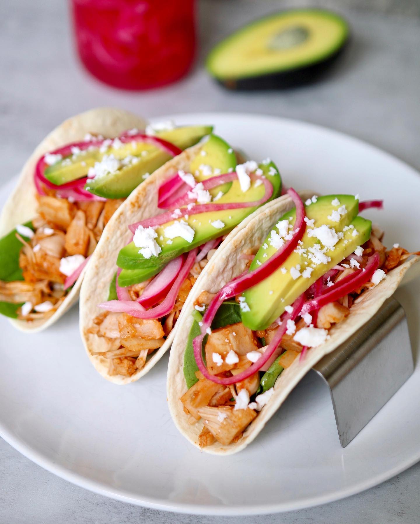 Vegan Jackfruit Tacos with Bbq Sauce