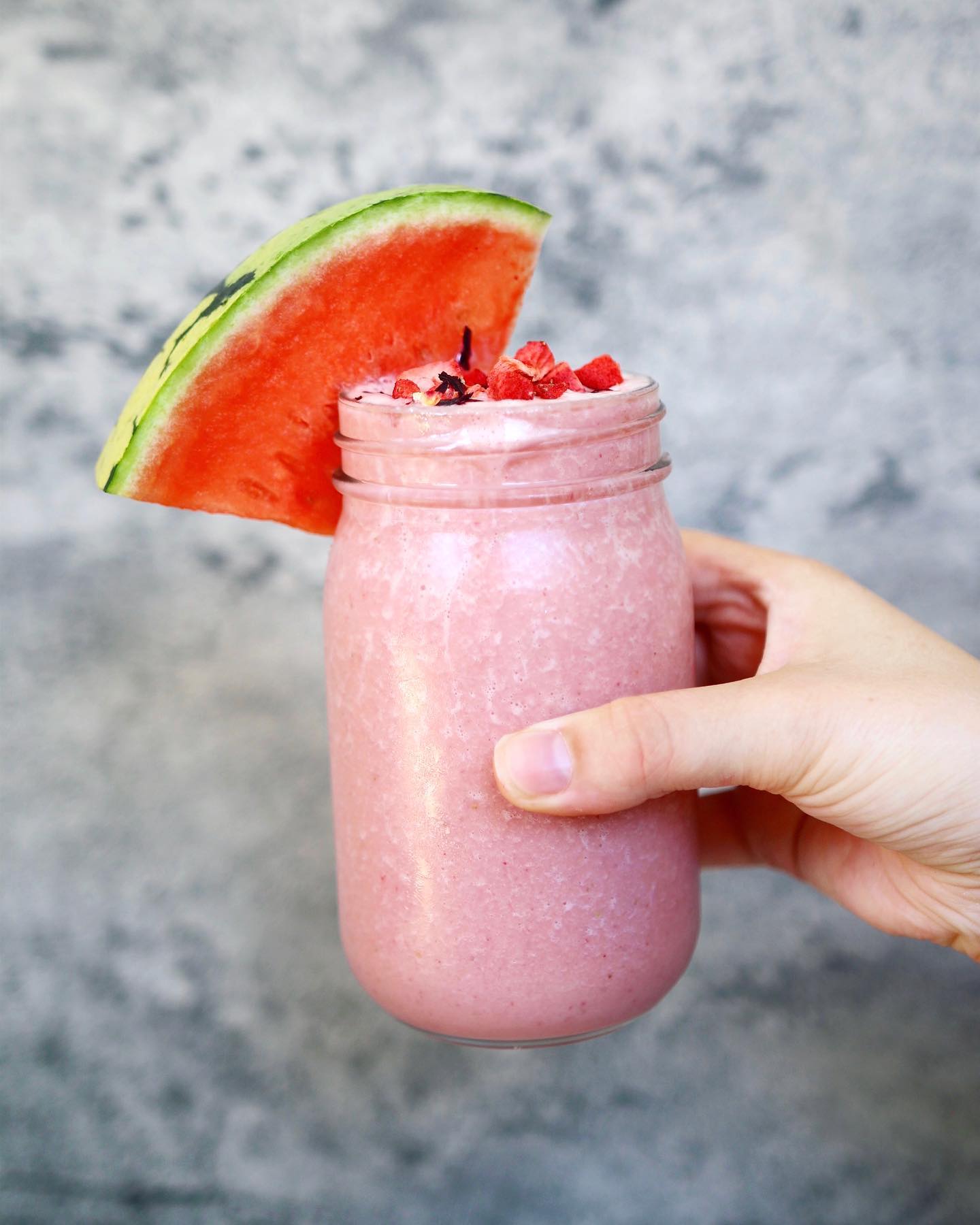 Strawberry and Watermelon Summer Smoothie