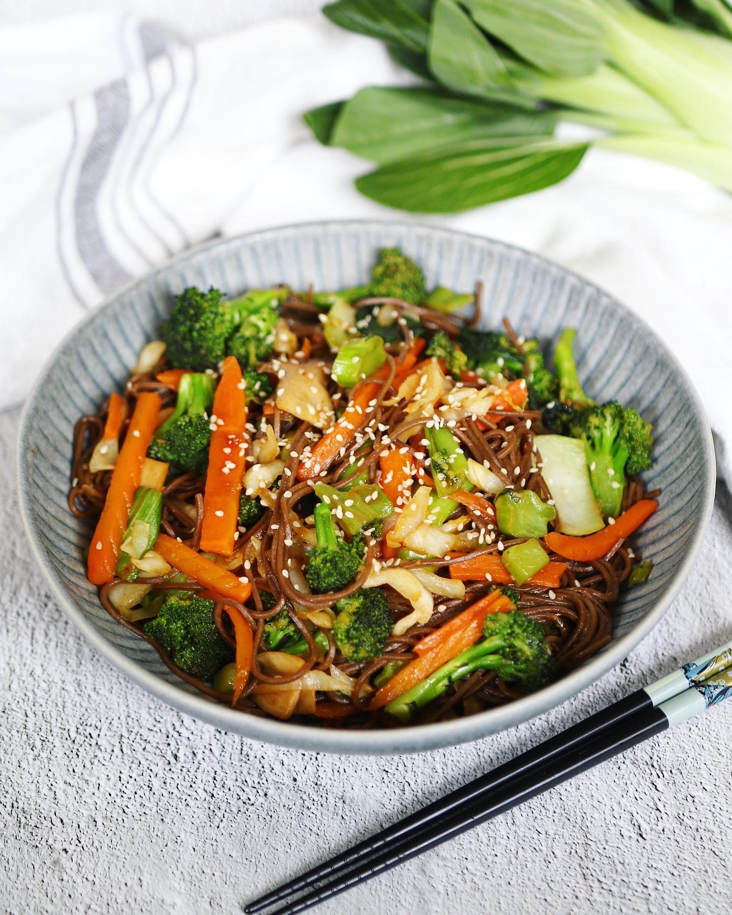 Soba Noodle Stir Fry